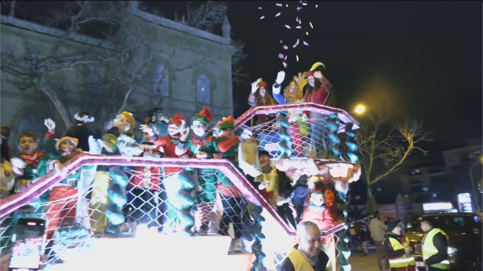 Los Reyes reparten alegría en Chamartín