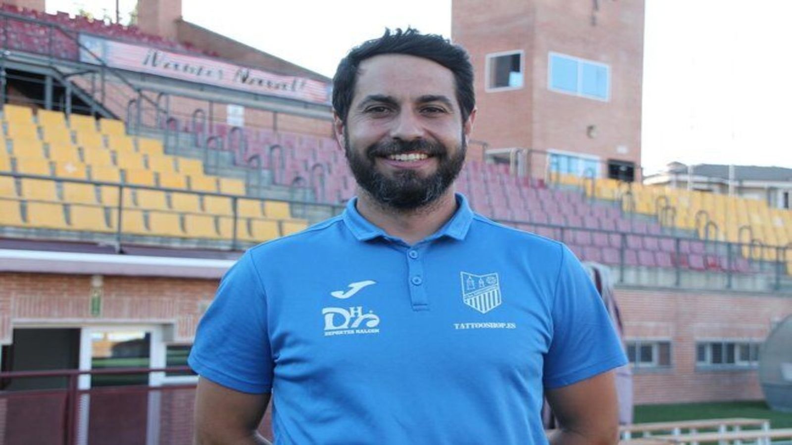 Luis Ayllón, entrenador del Navalcarnero