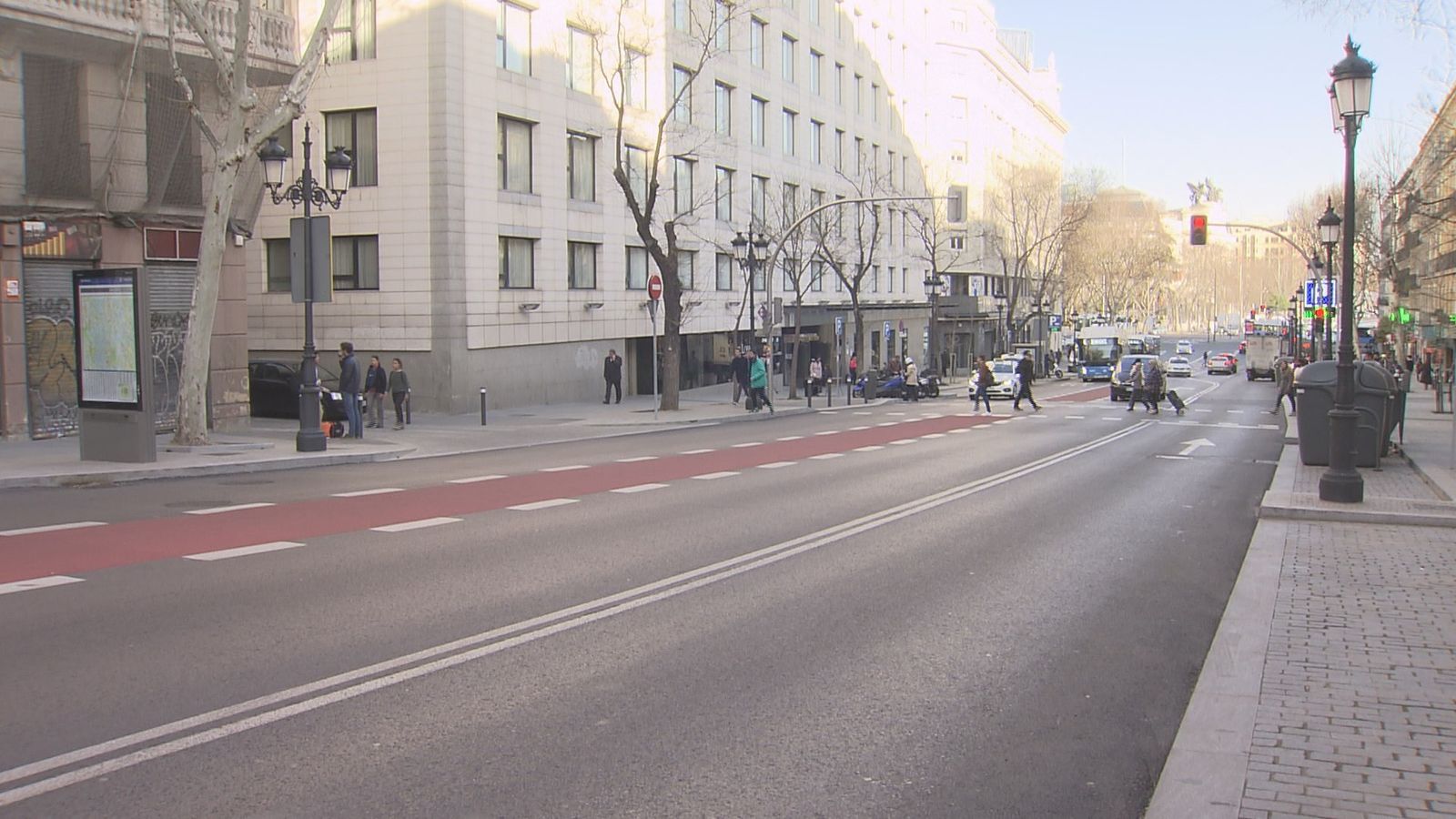 La calle Atocha remodelada
