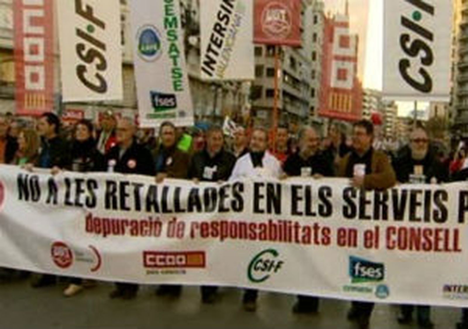 Manifestaciones Valencia