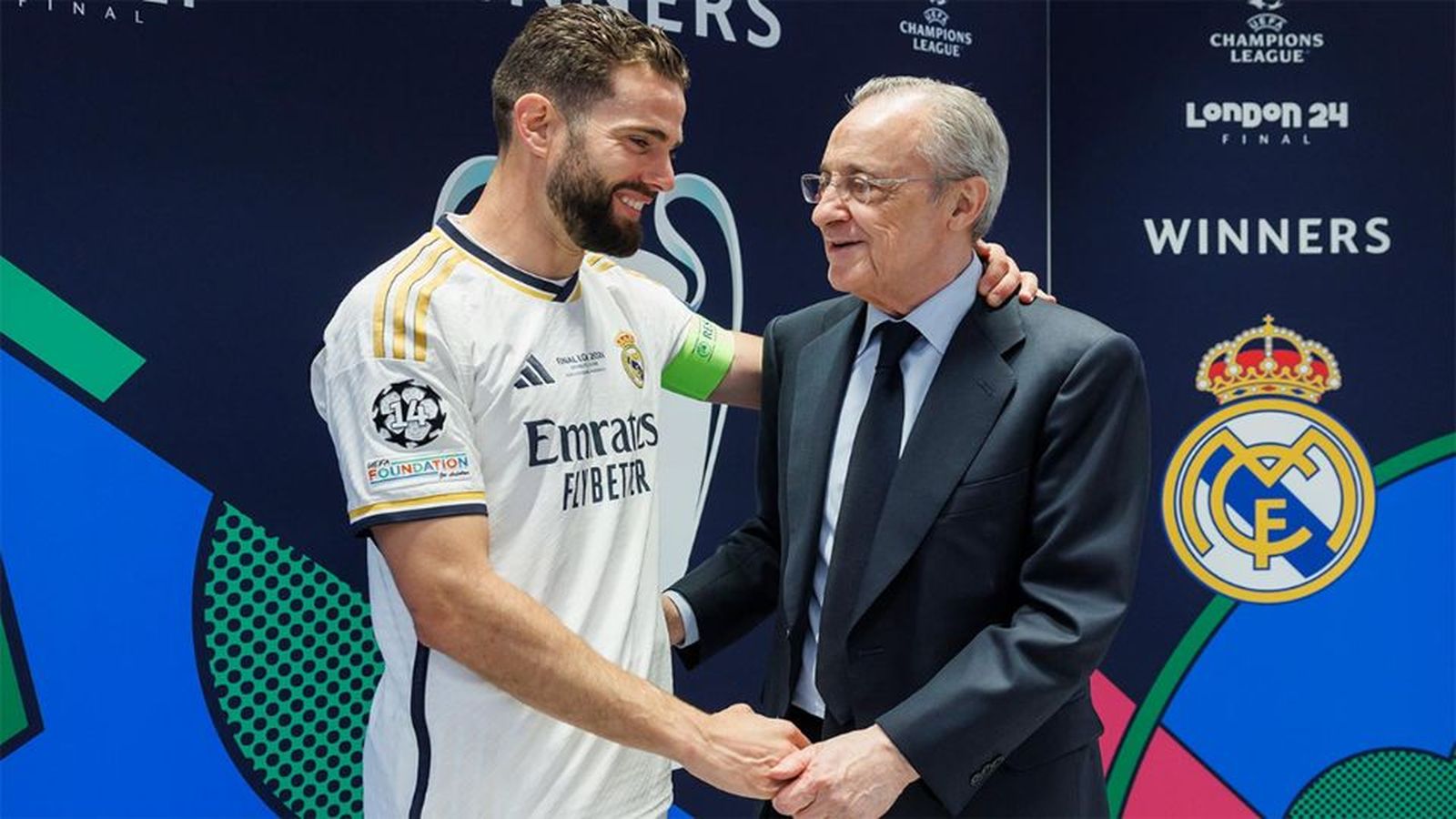 El Real Madrid confirma la marcha de Nacho