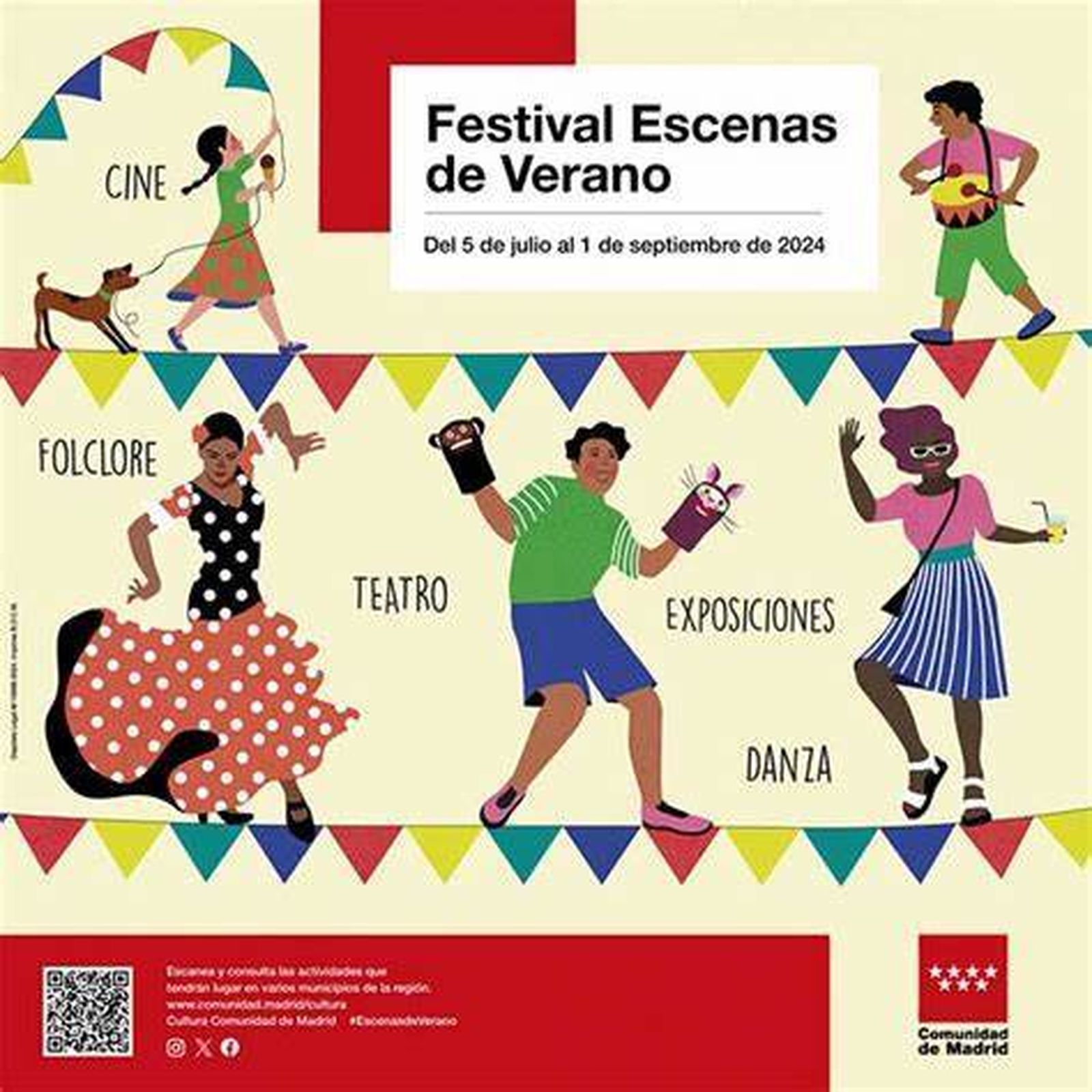 Cartel Escenas de Verano 2024