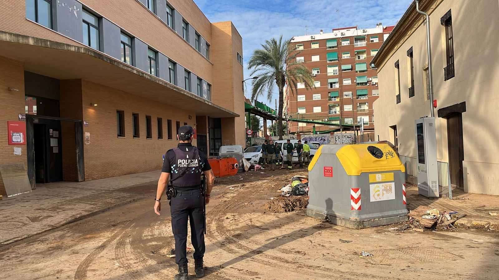 Policía Local de Fuenlabrada en Alfafar