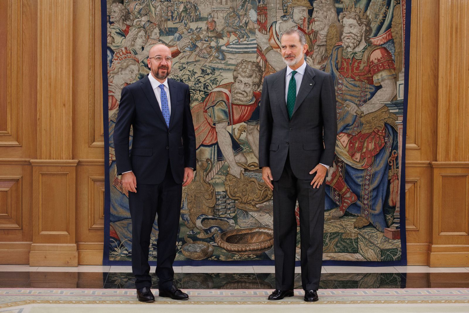 El presidente del Consejo Europeo felicita a Felipe VI por la “fantástica” Cumbre de la OTAN de Madrid