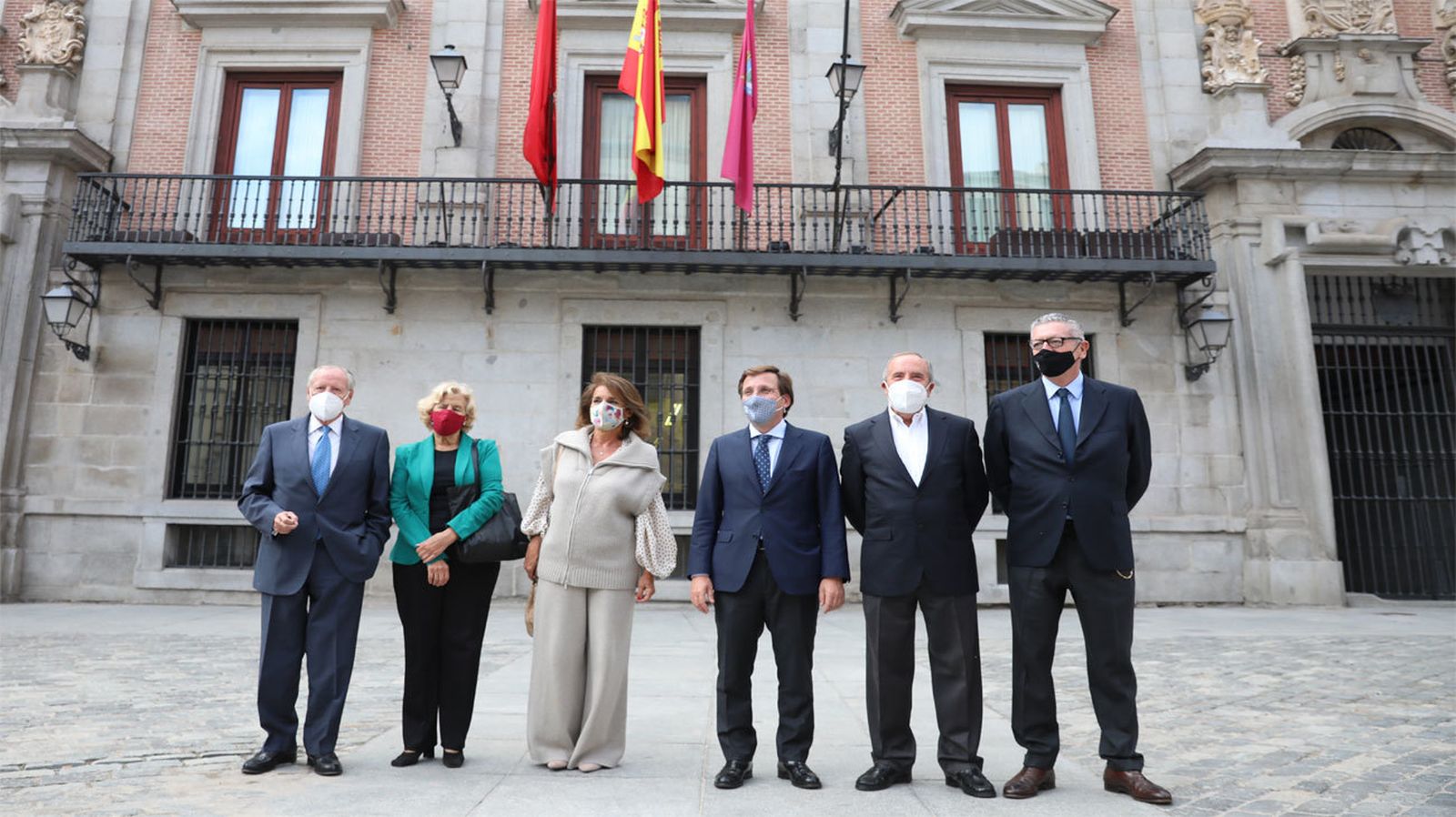 Alvarez del Manzano, Carmena, Botella, Almeida, Barranco y Ruiz-Gallardón