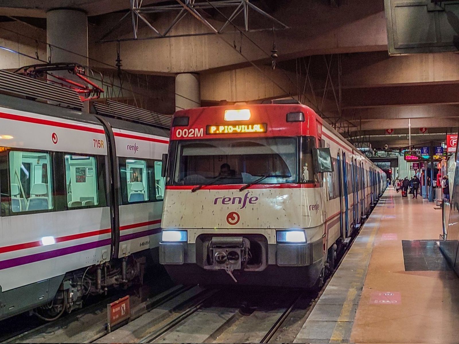 Nueva incidencia en las cercanías de Madrid con retrasos en  las líneas C-7, C-10 y C-5
