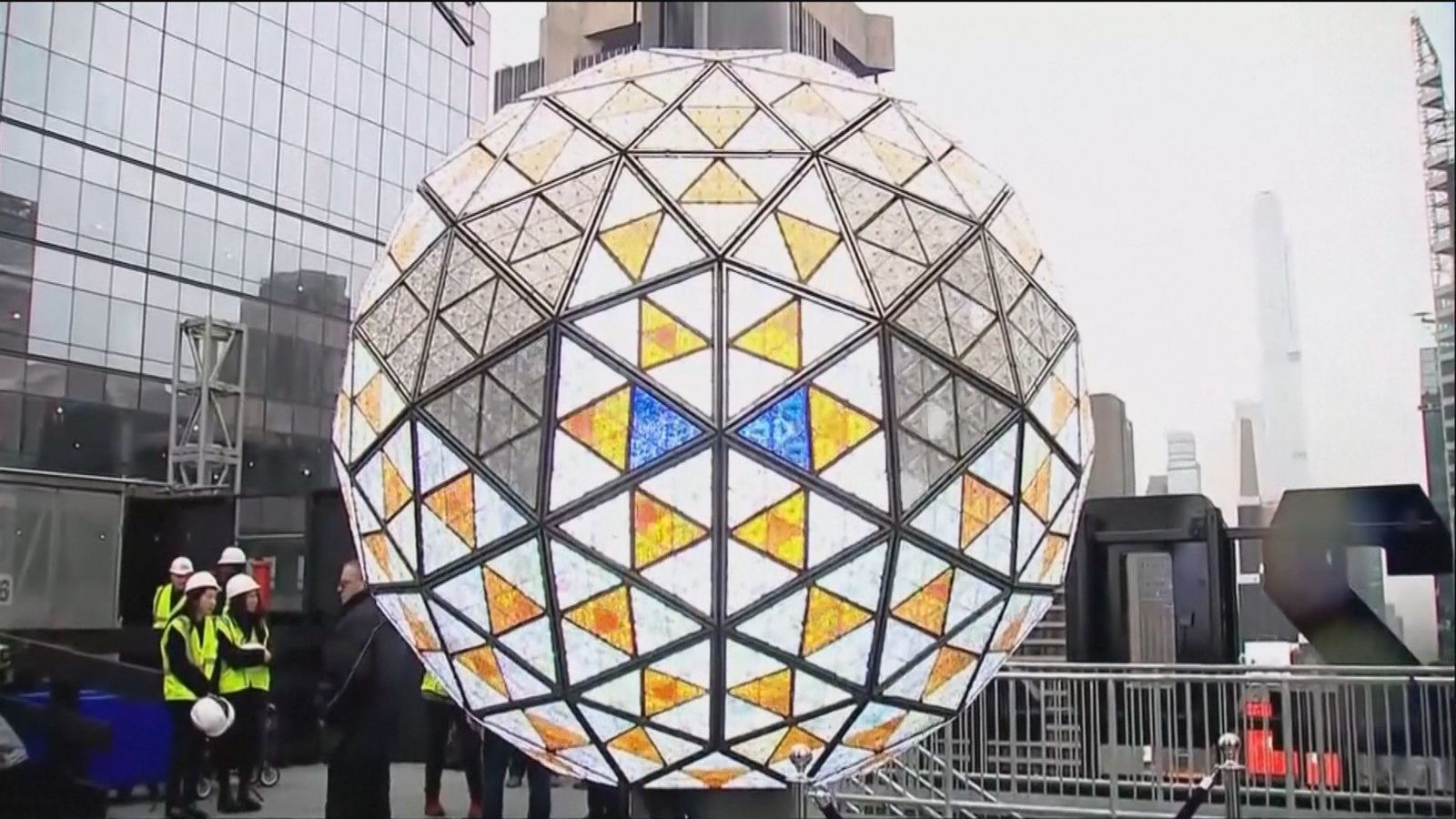 Nueva York se prepara para celebrar el año nuevo