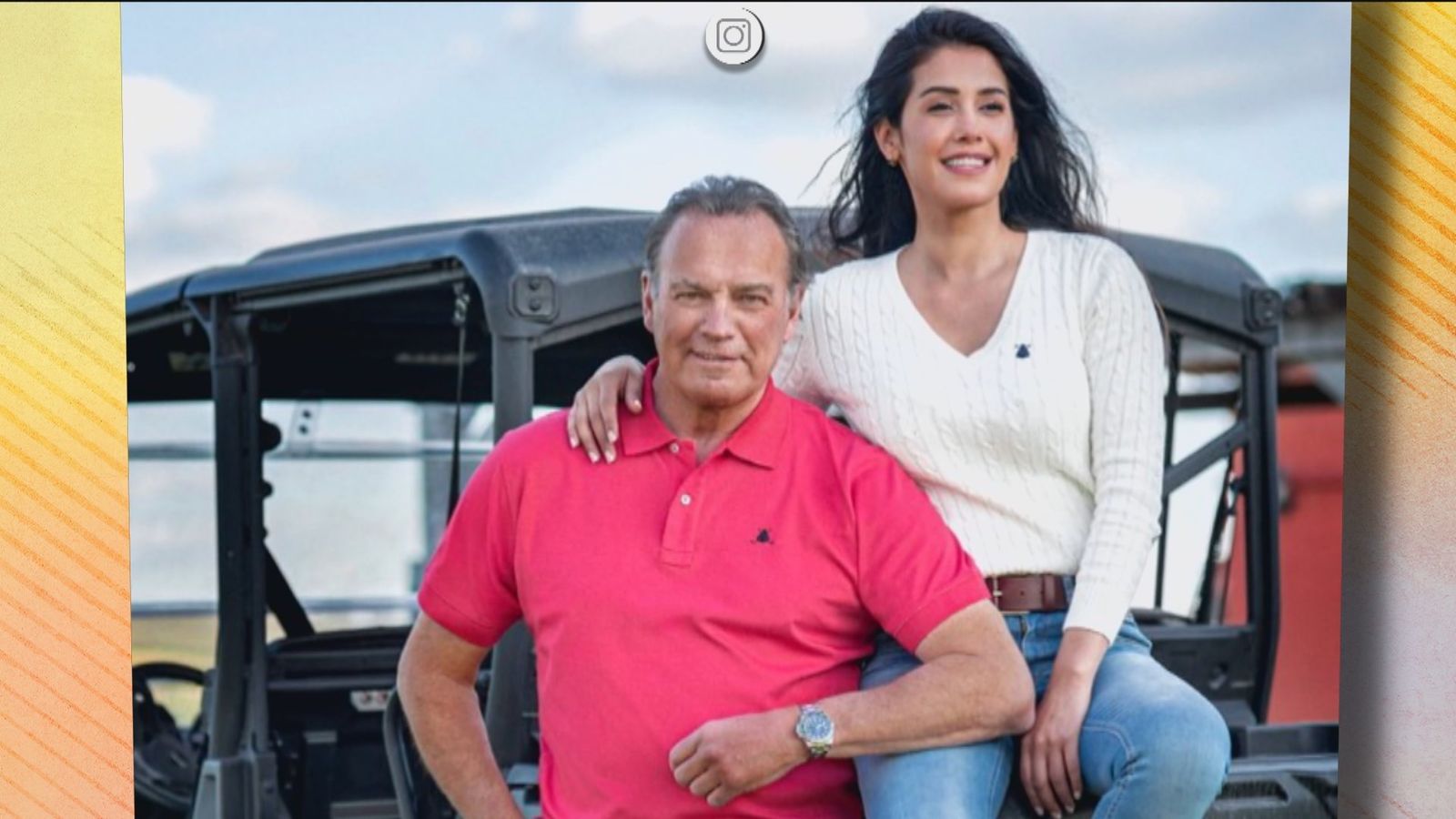 Bertín Osborne  y Gabriela Guillén