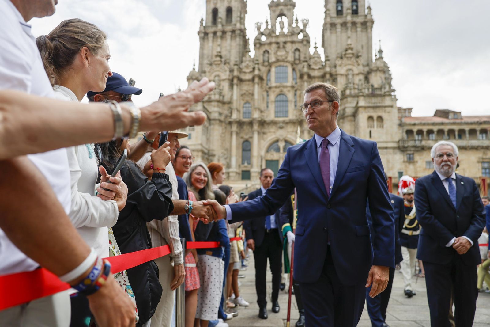 Feijóo en Santiago