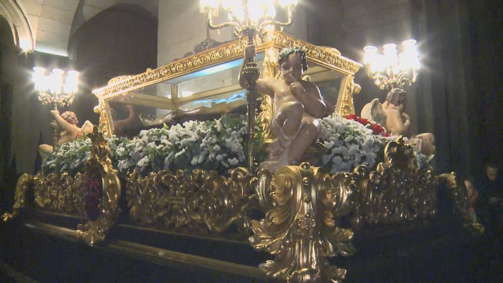 Salida del Santo Sepulcro en San Lorenzo de El Escorial