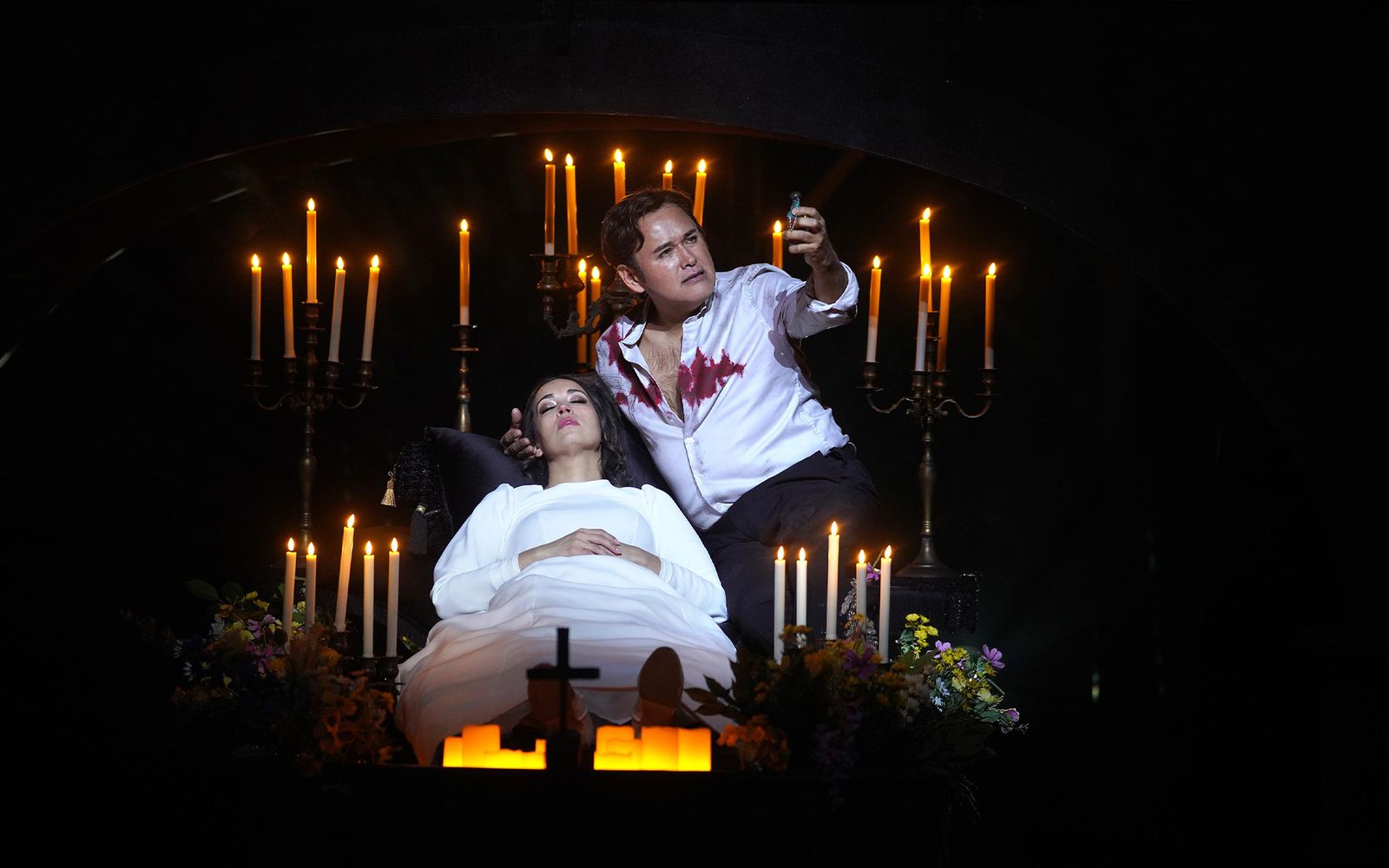 Representación de 'Romeo y Julieta' en el Teatro Real de Madrid