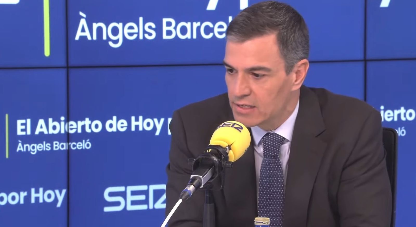 Pedro Sánchez en la Cadena Ser