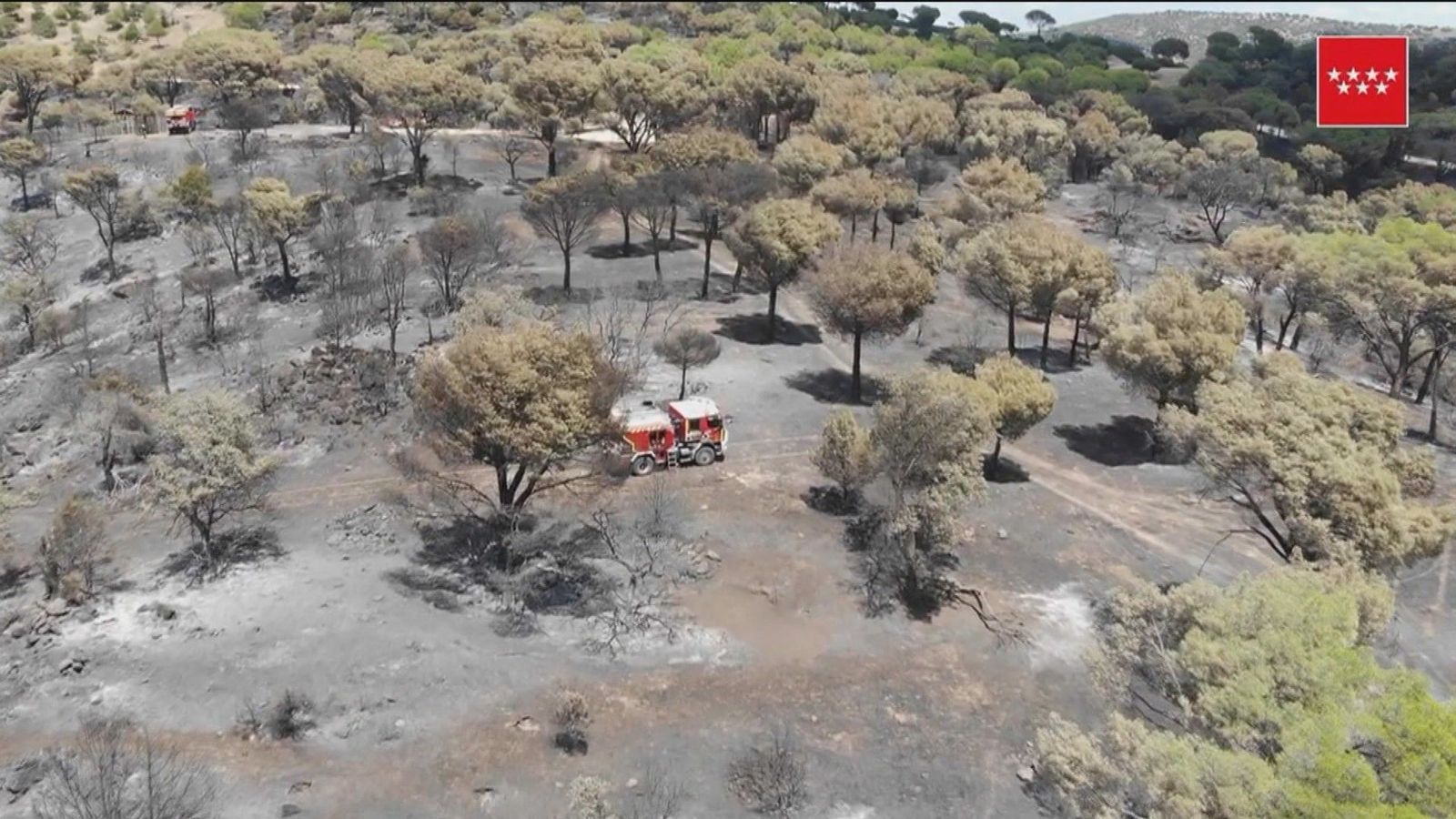 Extinguido el incendio del Pantano de San Juan