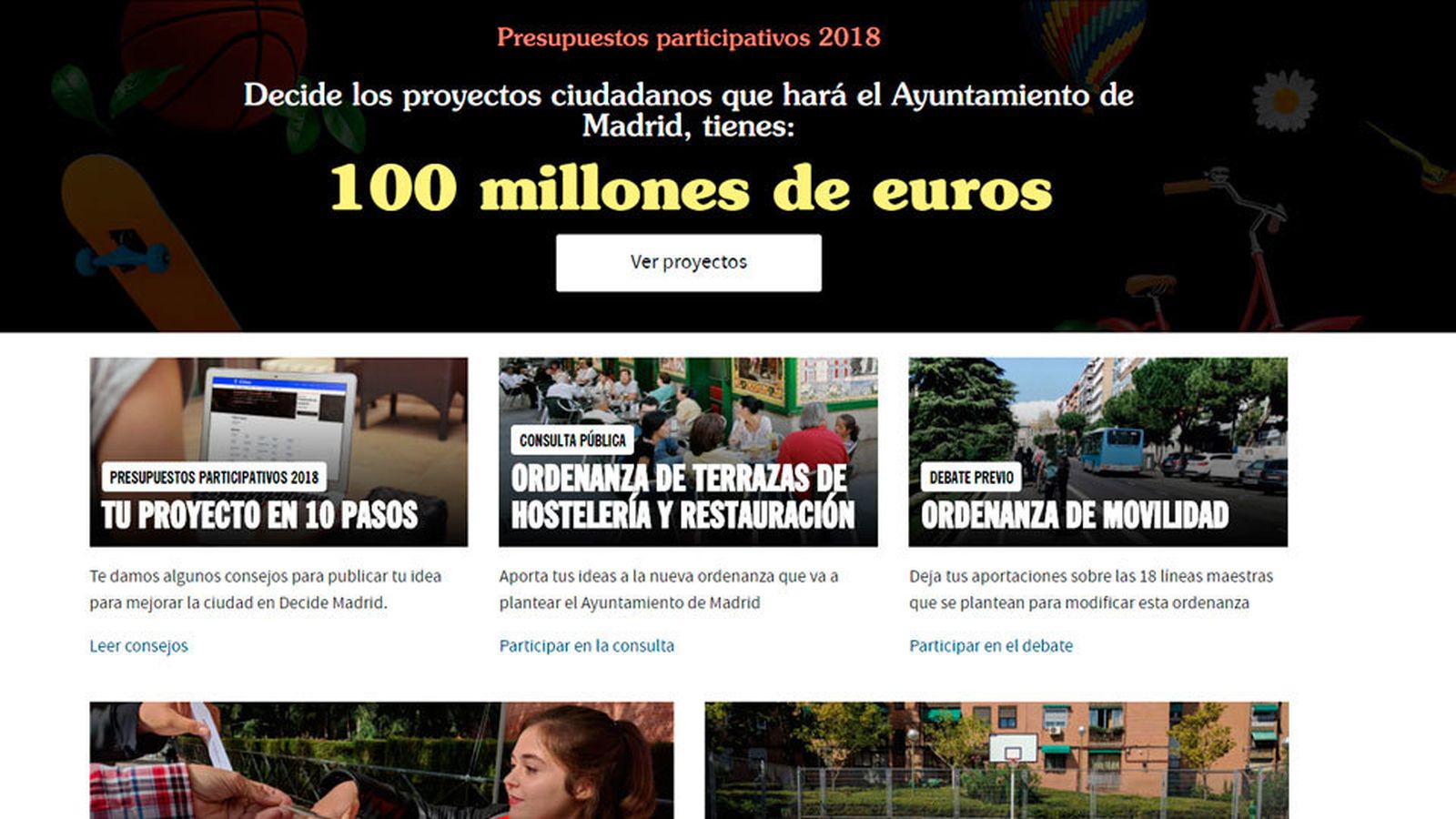 Presupuestos participativos