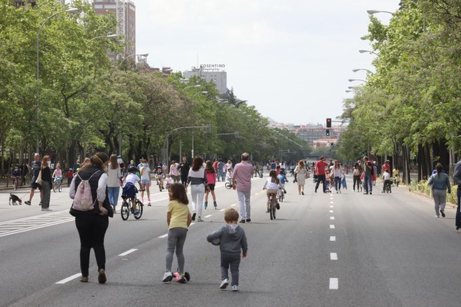 Una docena de calles de la capital vuelven a ser peatonales este fin de semana