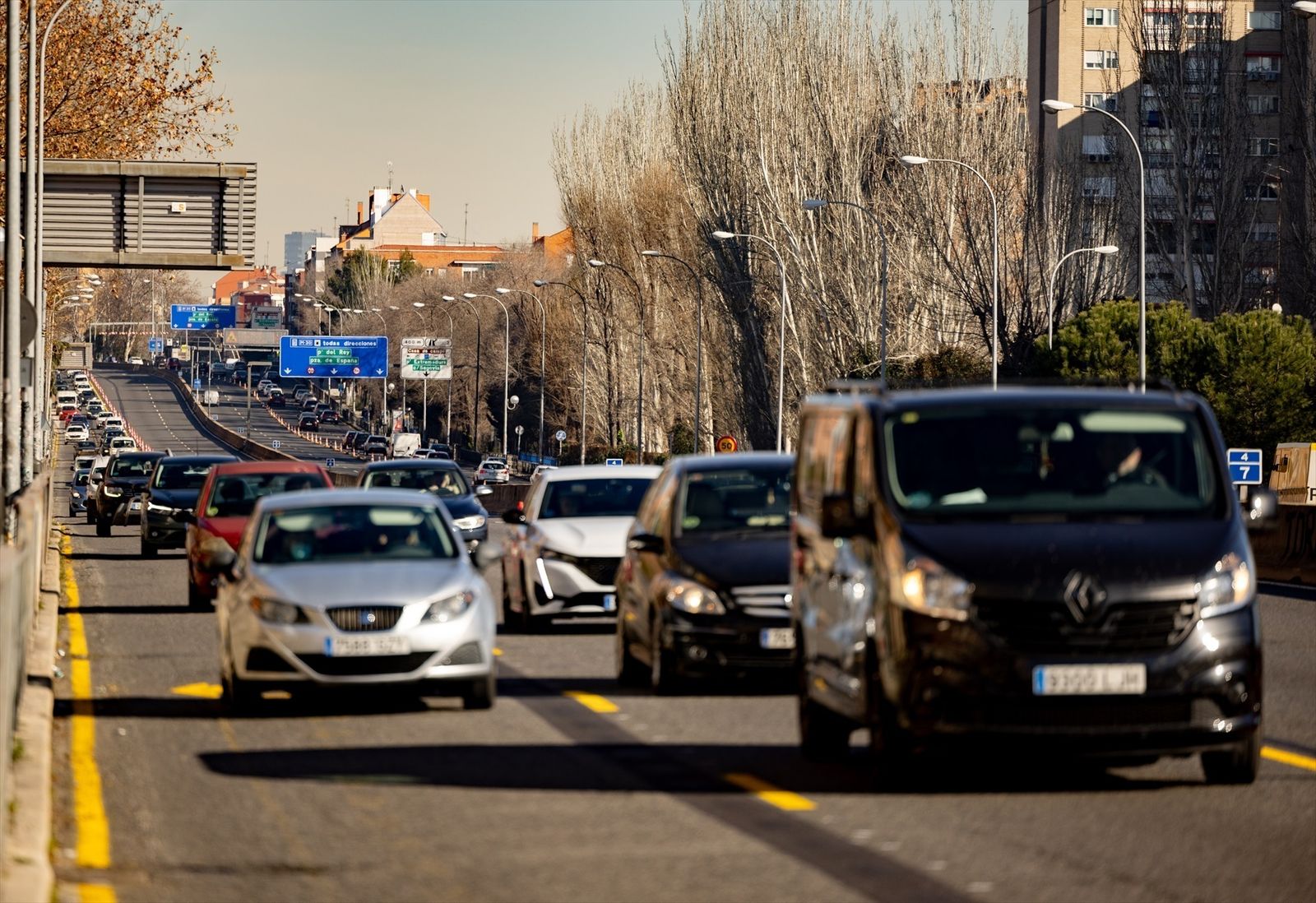 El primer días de tascos y paciencia en la A-5