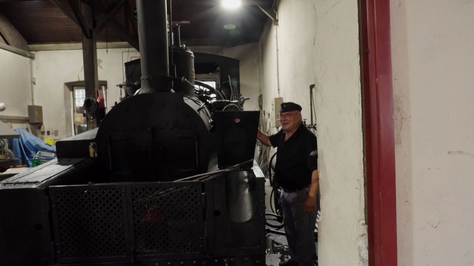 Así funciona la locomotora más antigua de Suiza