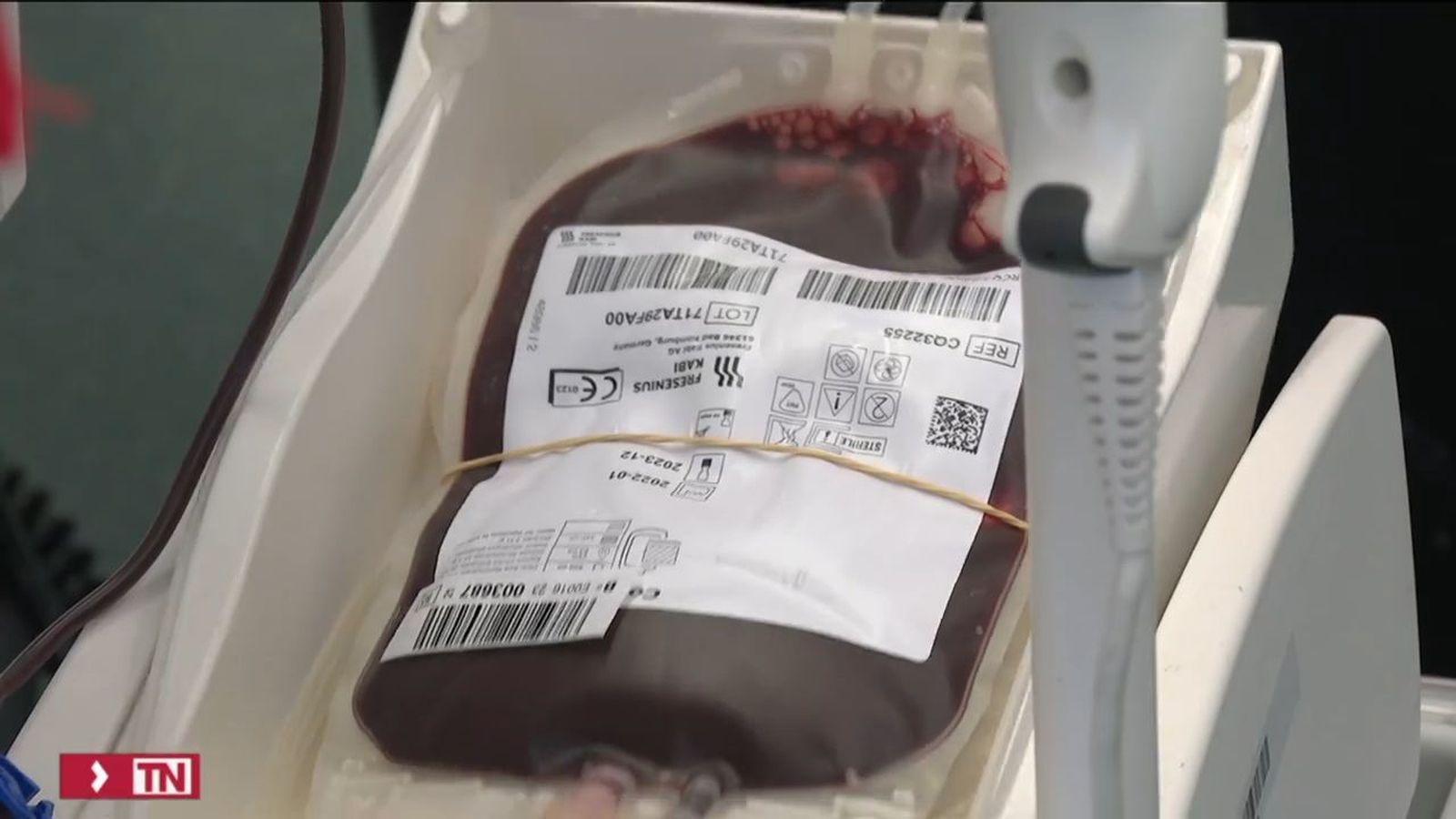 Falta sangre