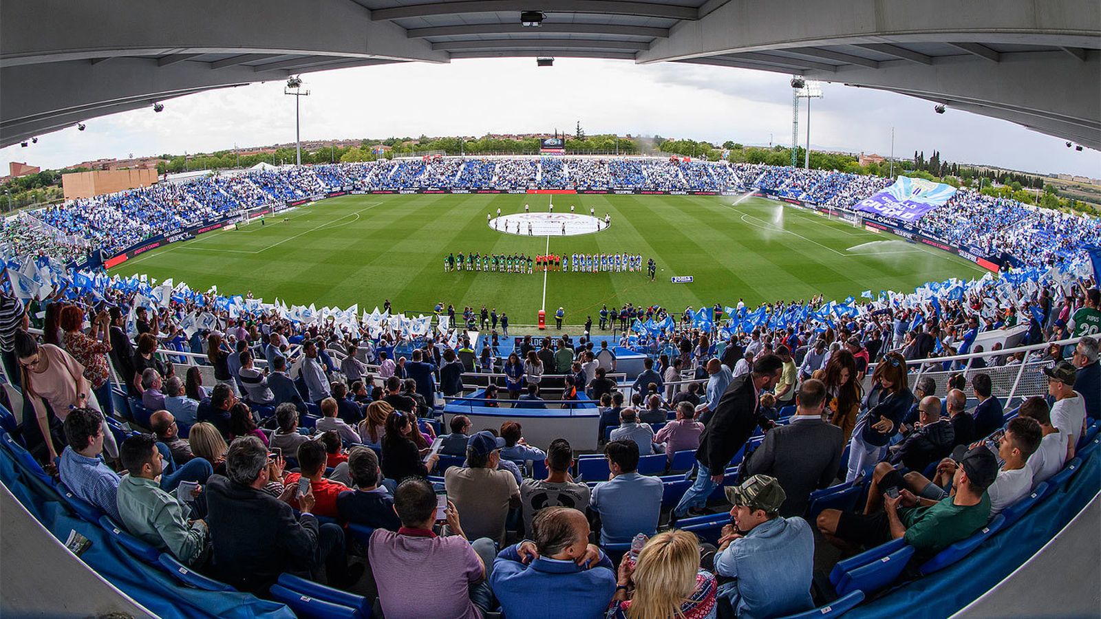 Estadio Municipal de Butarque en Leganés