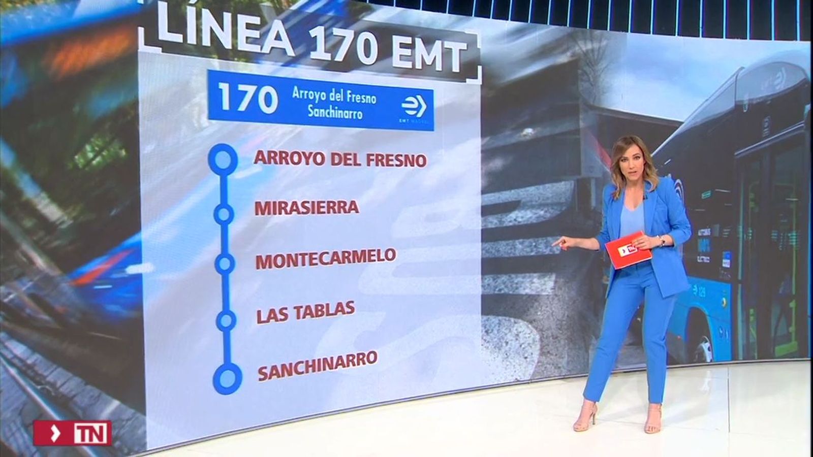 Nuevo bus de la EMT: el 170