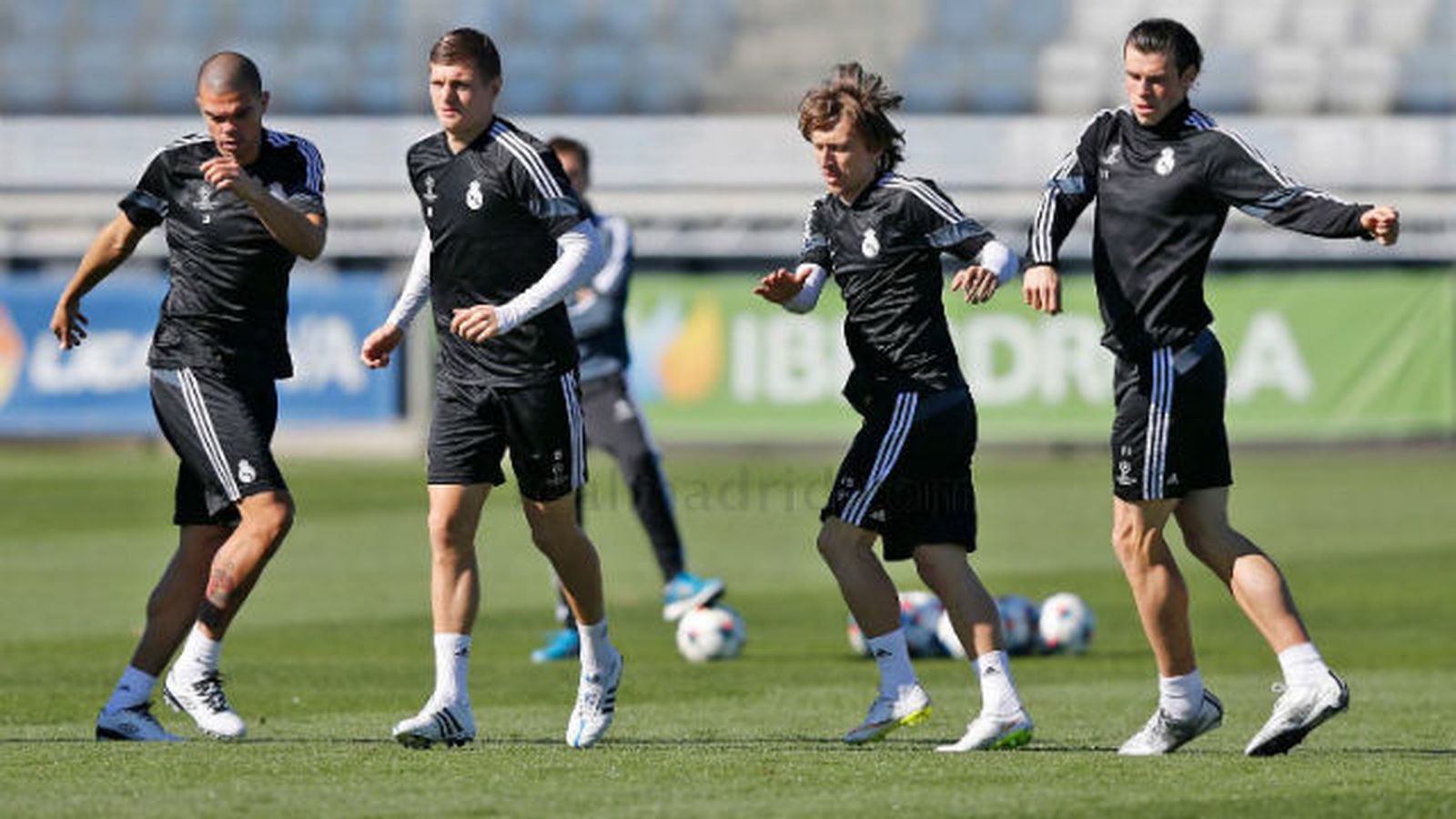 Entrenamiento del Real Madrid