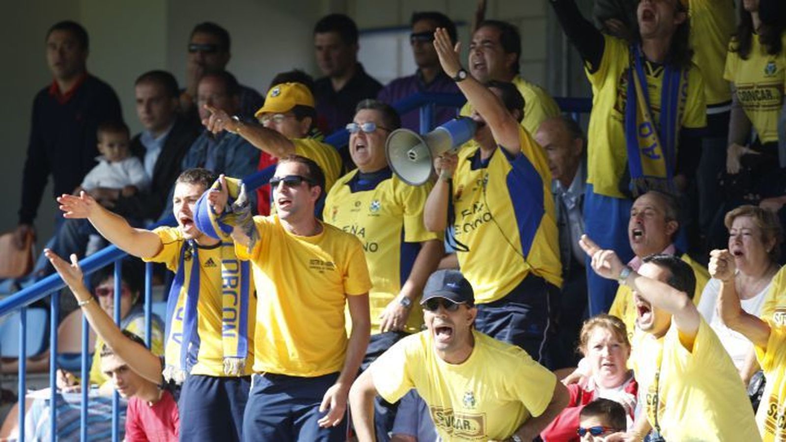 Afición del AD Alcorcón