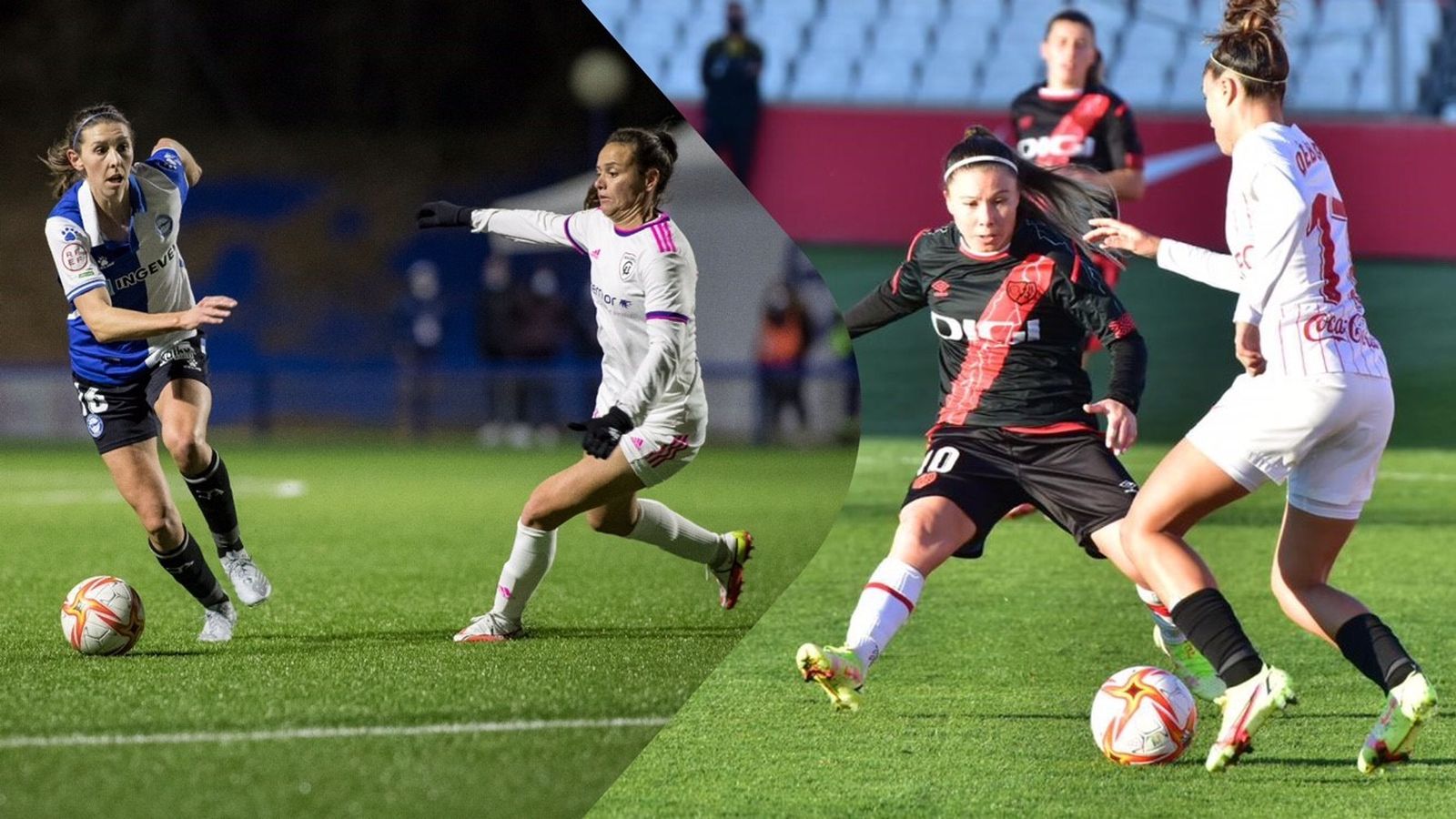 Alavés-Madrid CFF ySevilla- Rayo Vallecano
