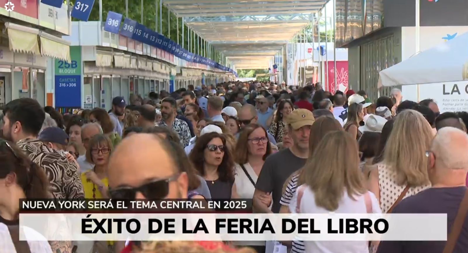 Programación especial Telemadrid Feria del Libro