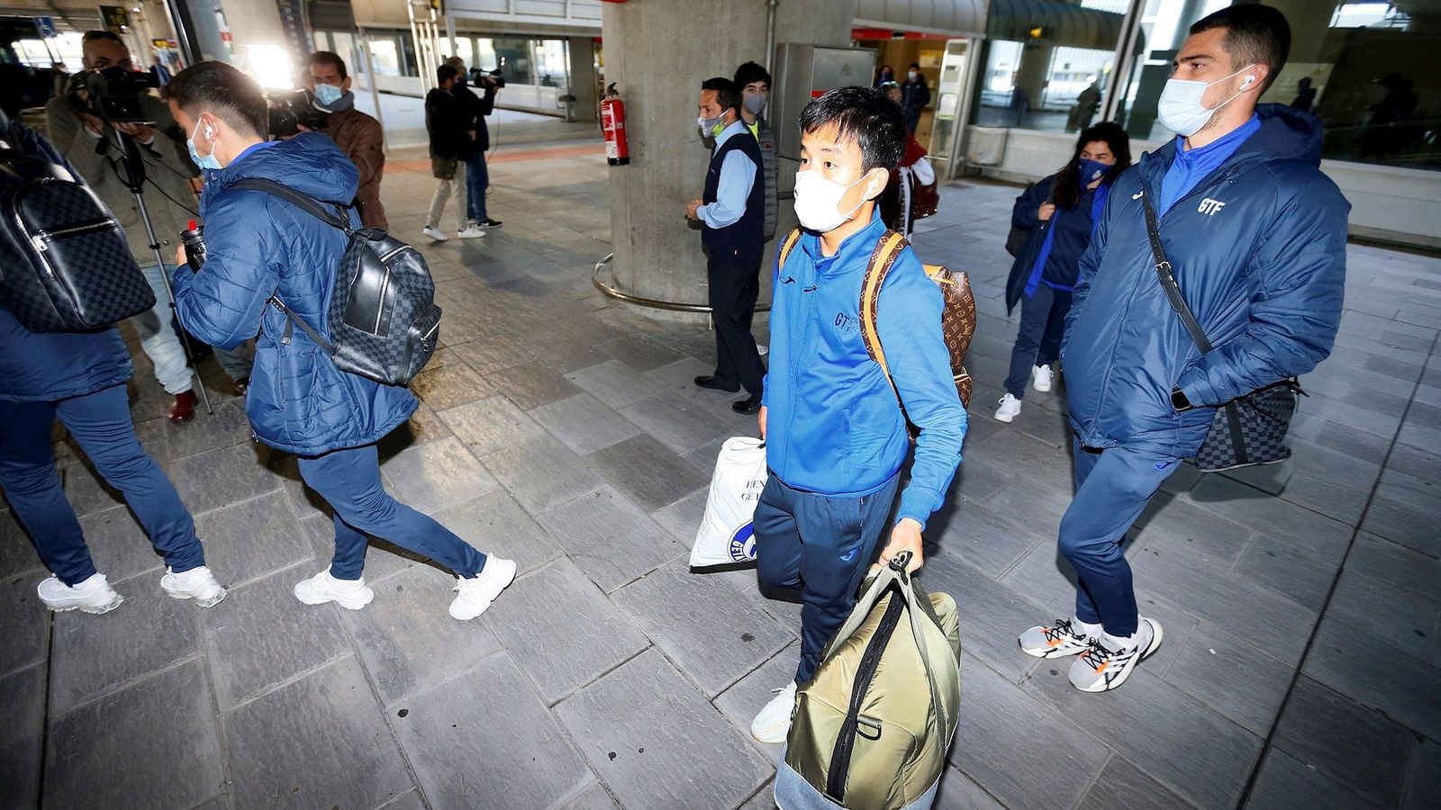 Getafe en el aeropuerto de Barajas