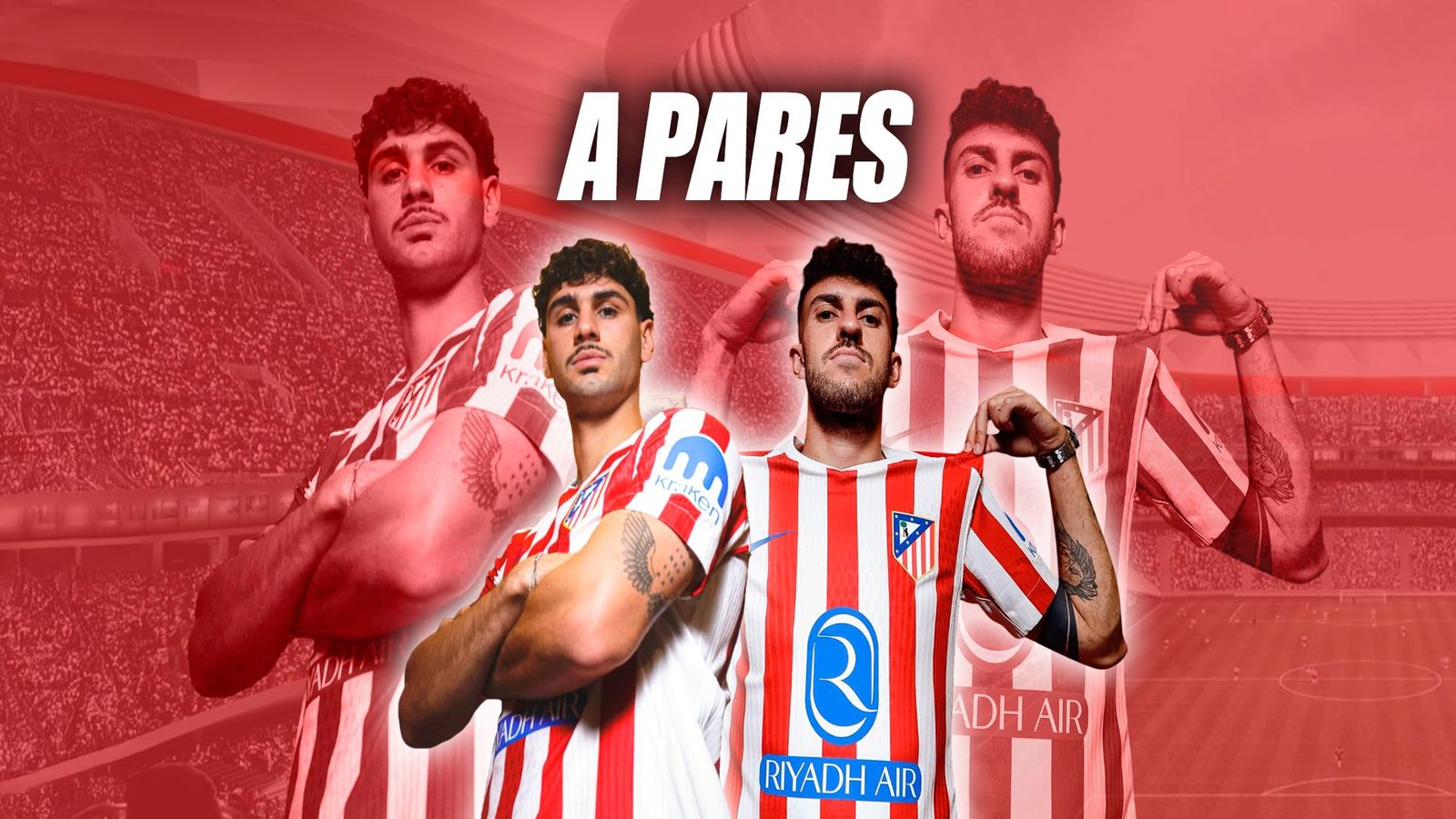 Doble presentación en el Atlético de Madrid: Cardoso y Ruggeri