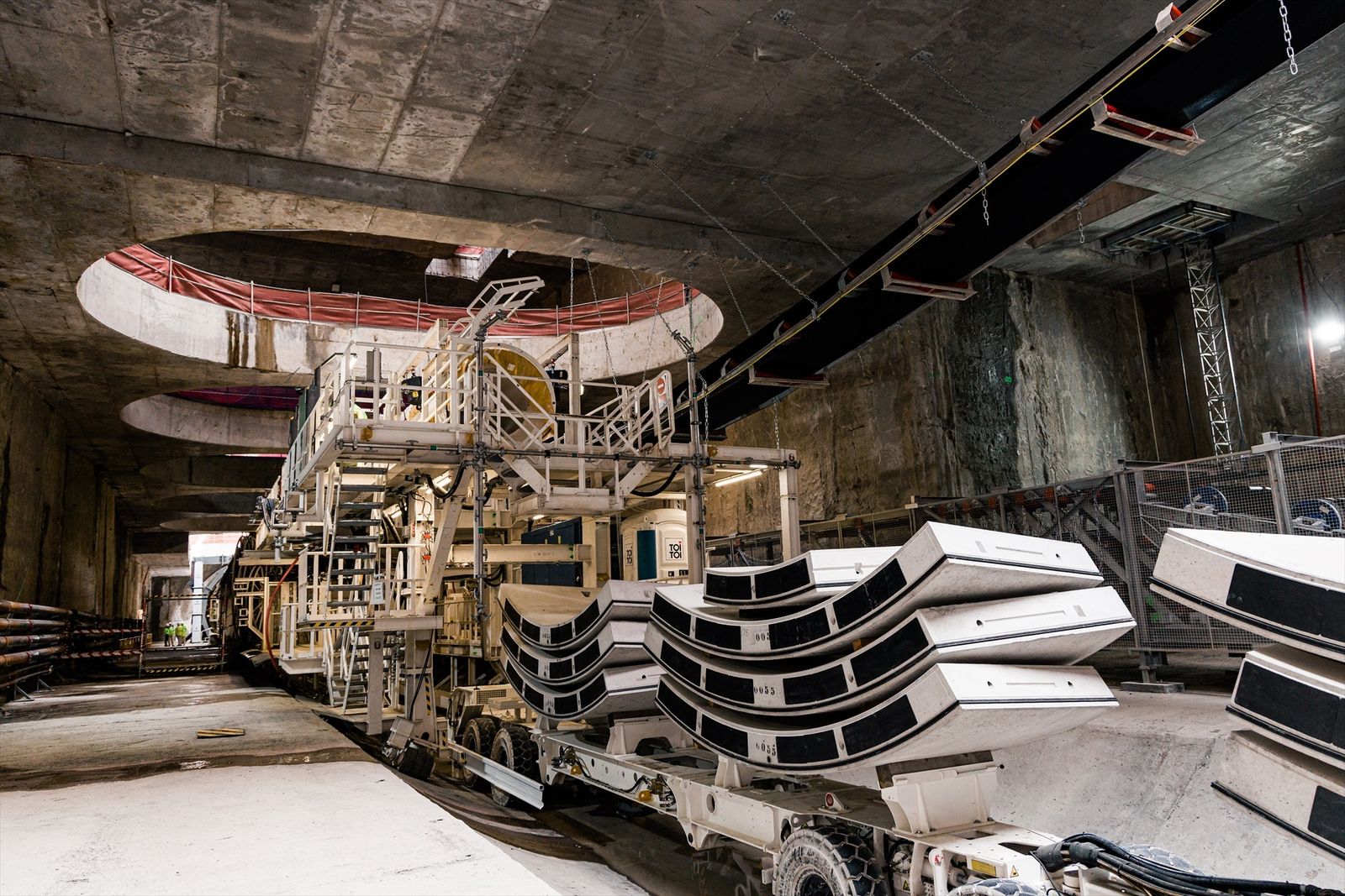 Obras de ampliación de la línea 11 de metro