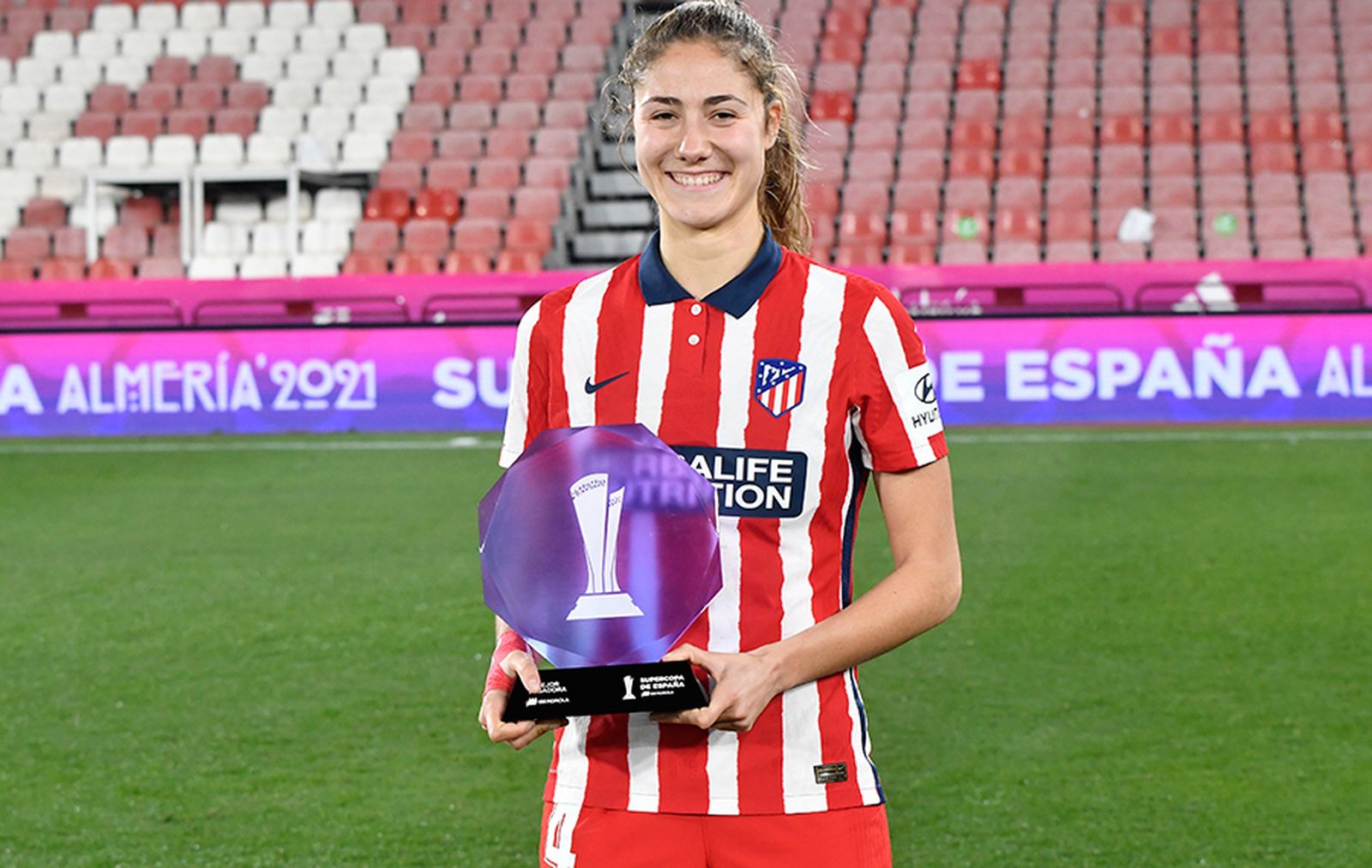 Laia Alexandri, jugadora del Atleti: "Coraje y corazón, solo pensamos en ganar al Chelsea"