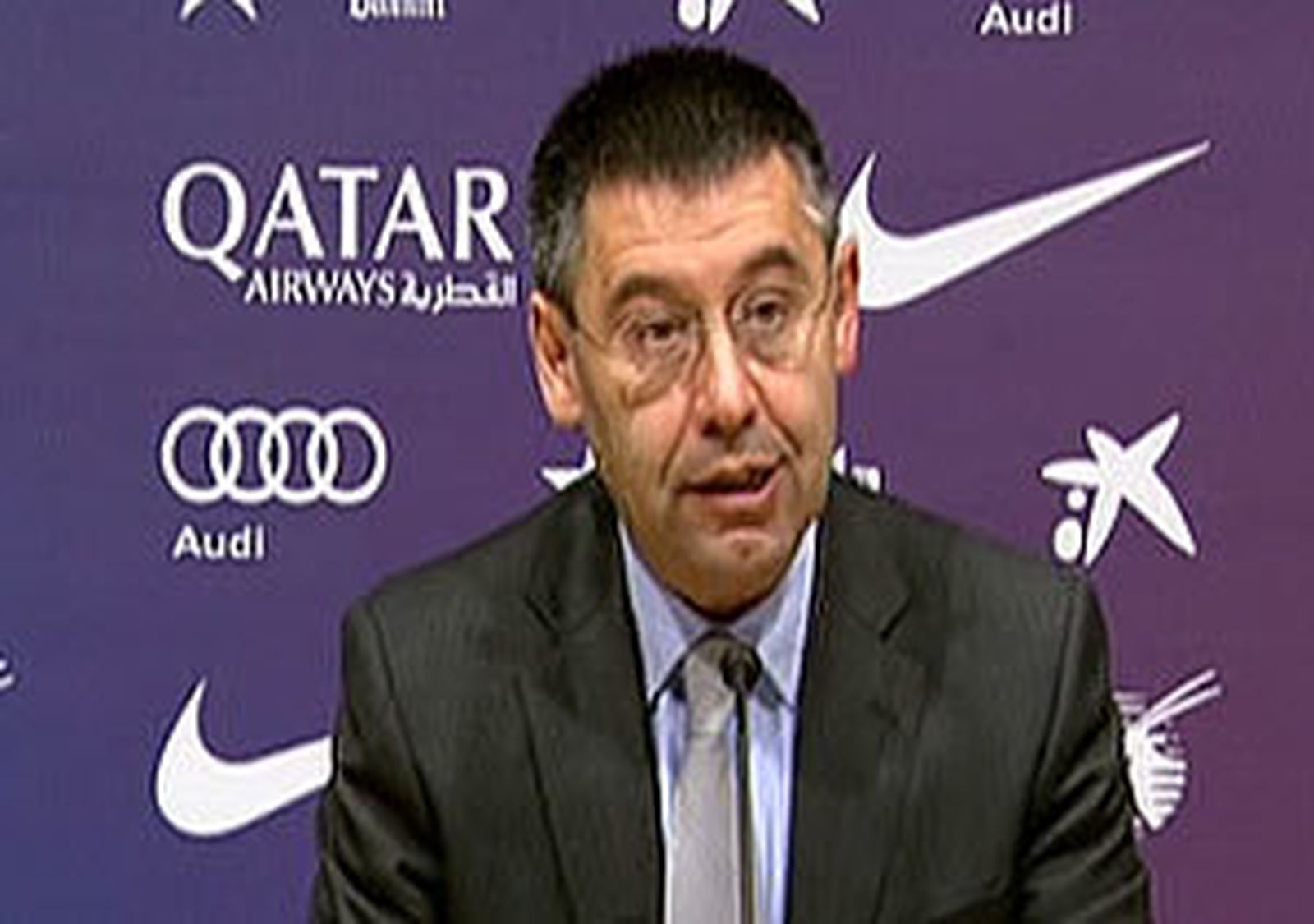 El presidente del Barcelona, Josep Maria Bartomeu
