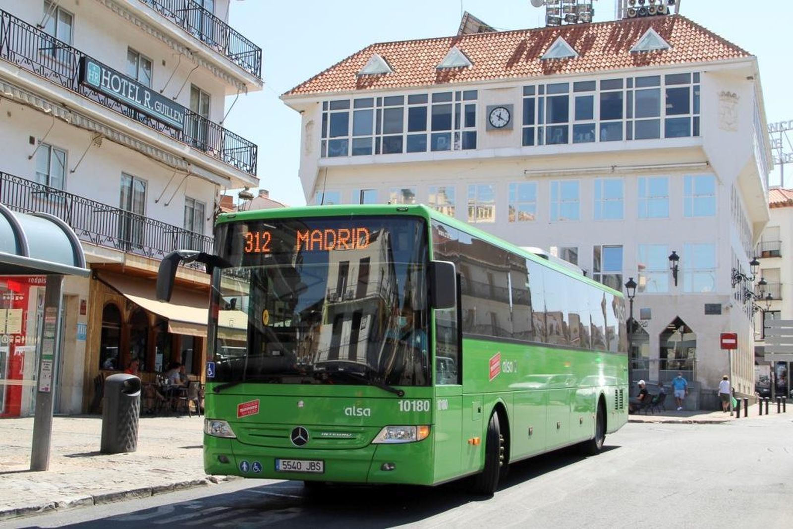 Autobús en Arganda del Rey