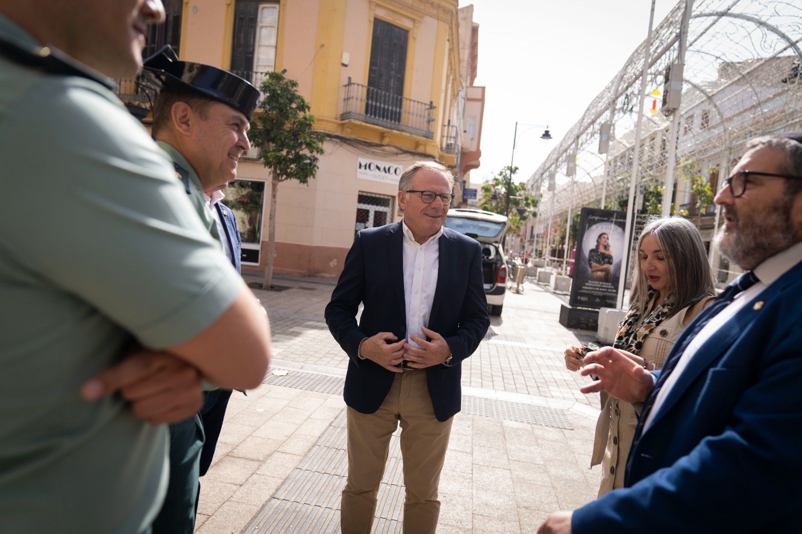 El presidente de Melilla El presidente de Melilla, Eduardo de Castro