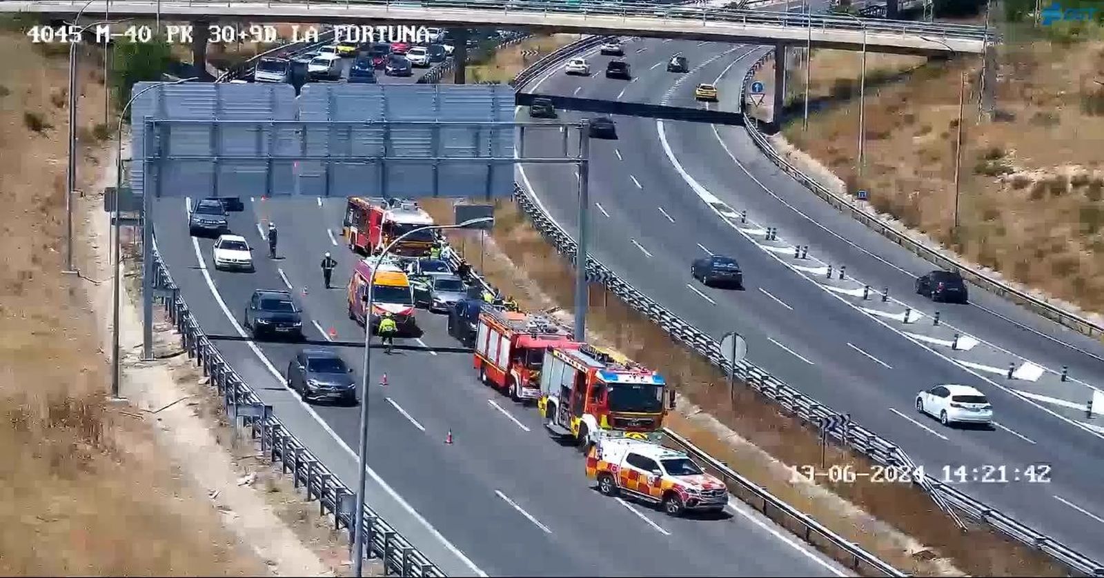 Accidente M-40