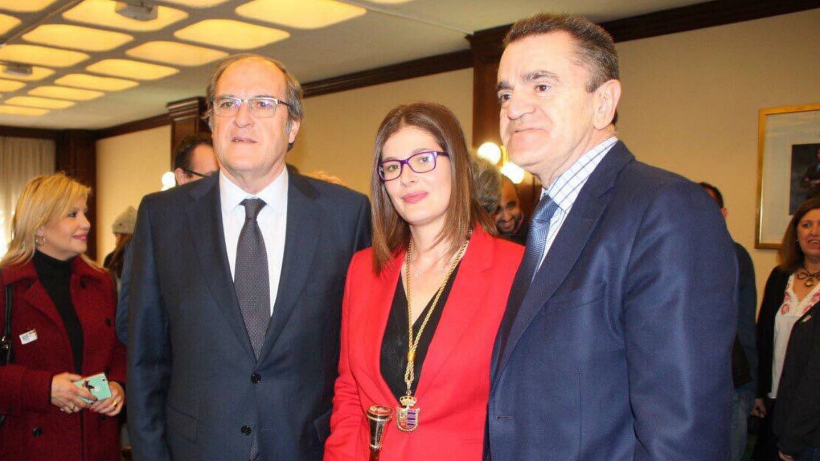 ángel Gabilondo, Noelia Posse y José Manuel Franco