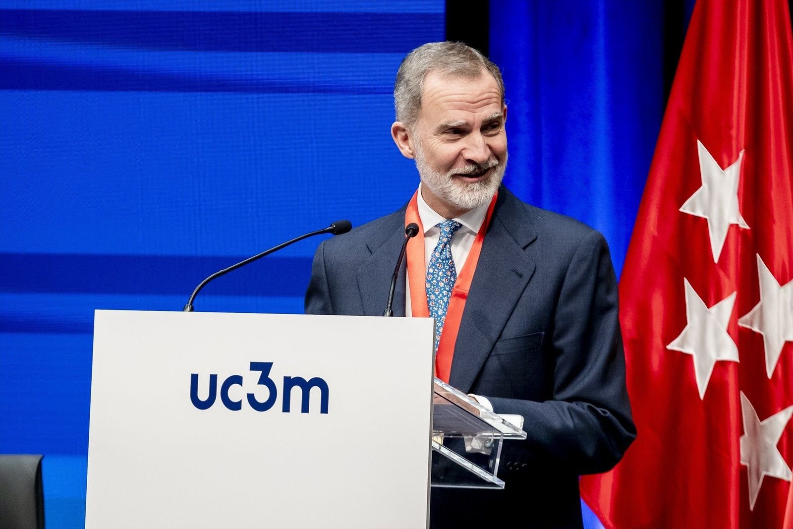 Felipe VI recibe la Medalla de Honor de la Universidad Carlos III de Madrid