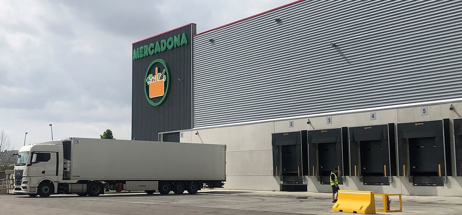 Bloque logístico de Mercadona en Getafe