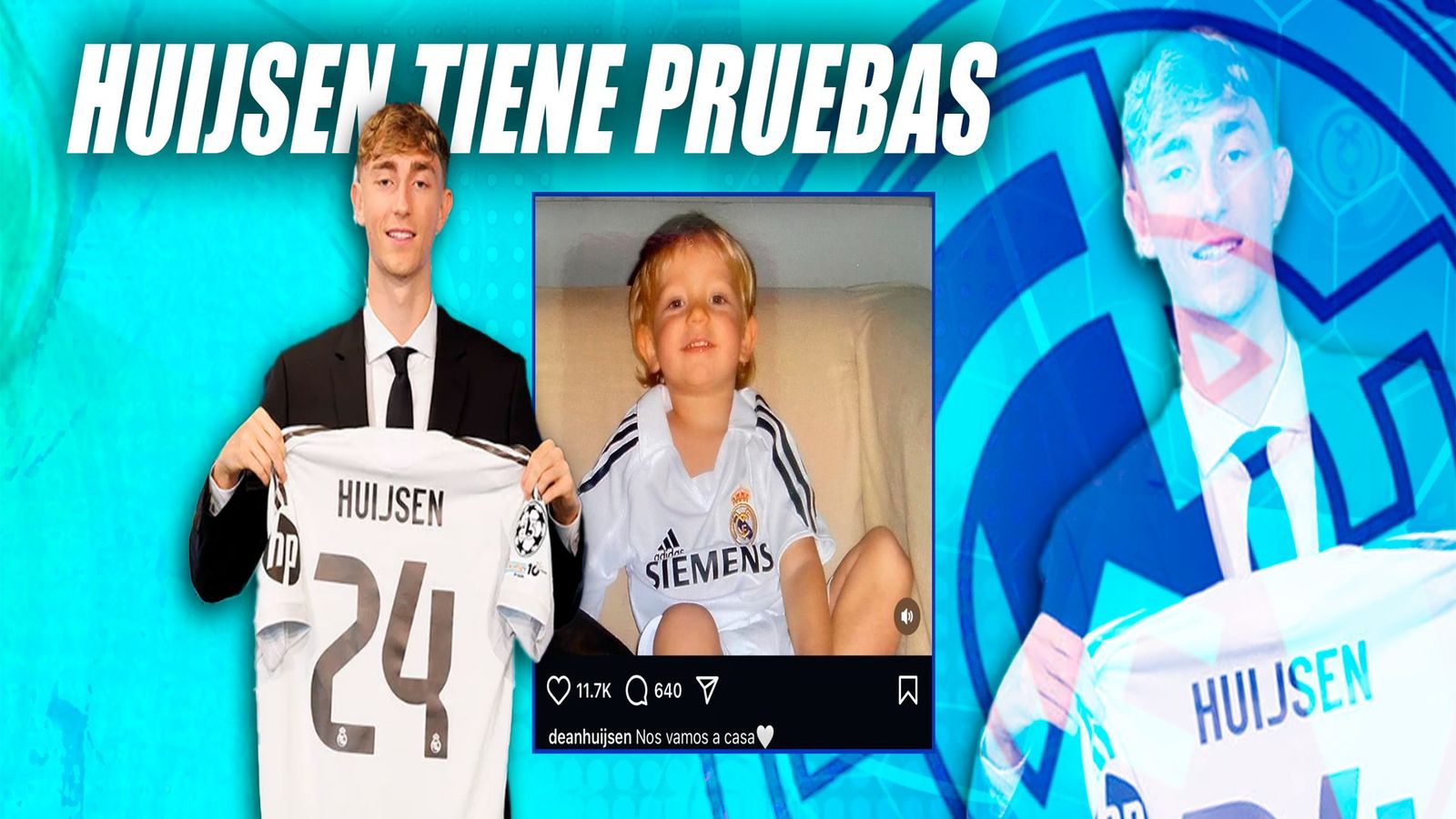 Dean Huijsen, presentado como nuevo jugador del Real Madrid