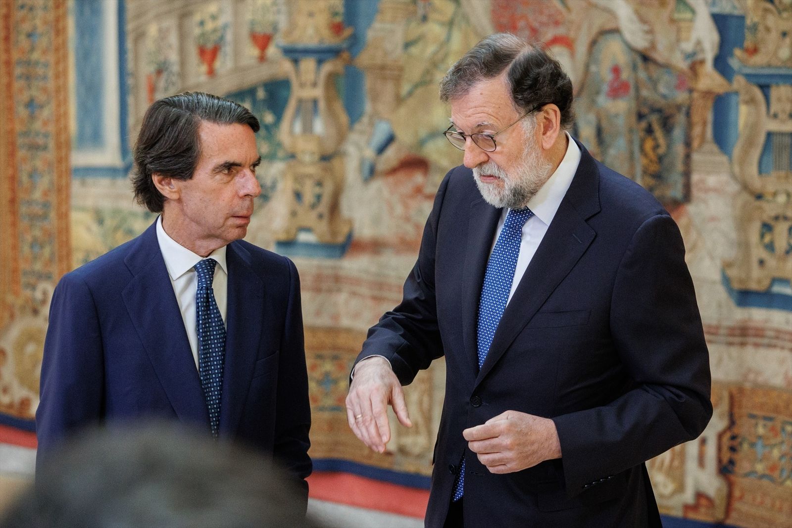 Rajoy y Aznar