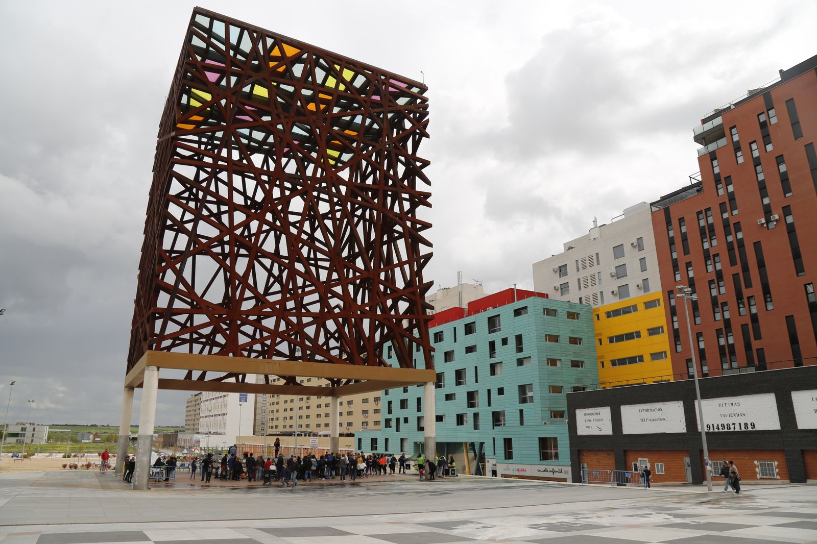 Edificios del PAU-4 de Móstoles