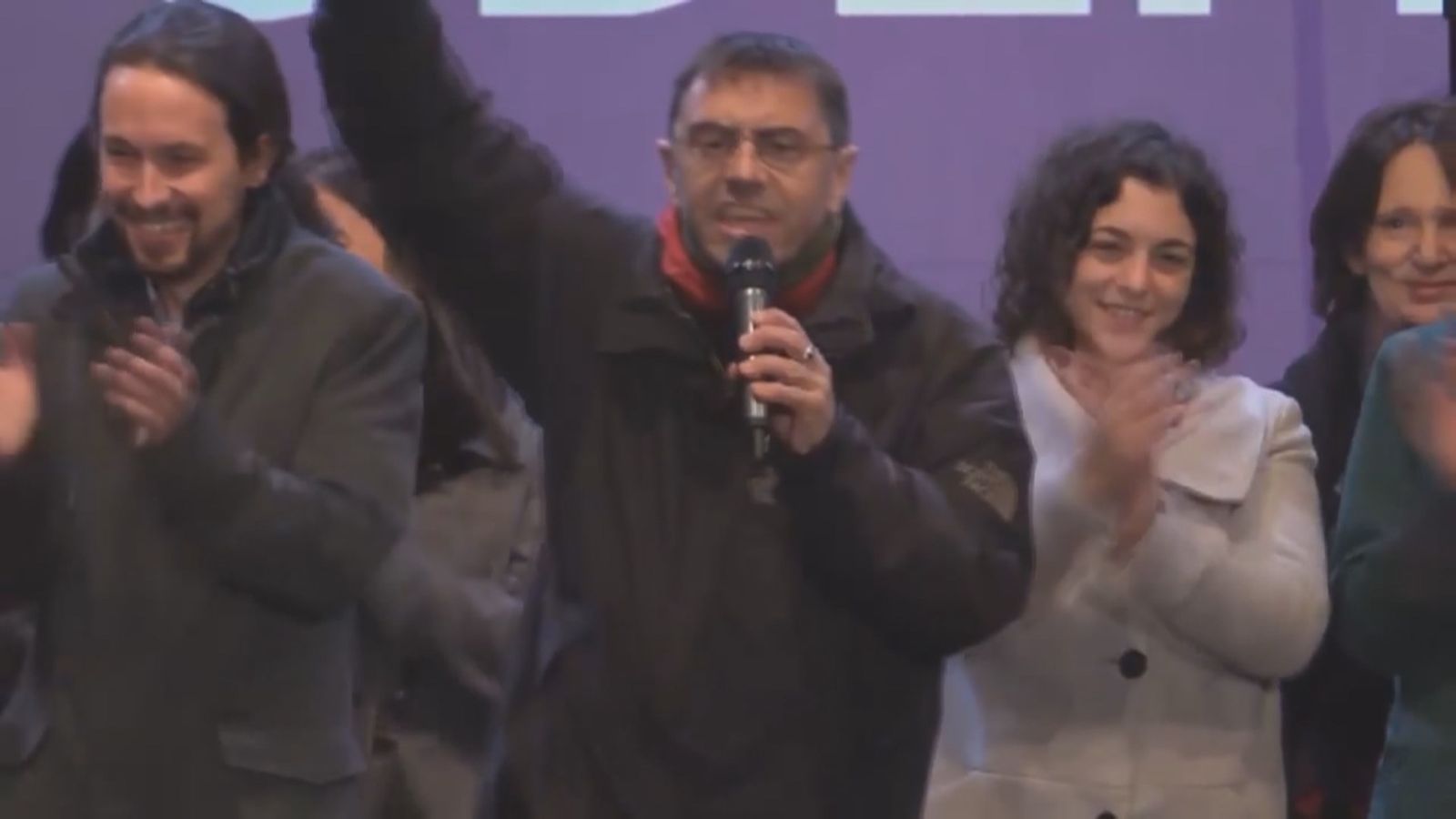 Denuncias contra Juan Carlos Monedero por violencia sexual