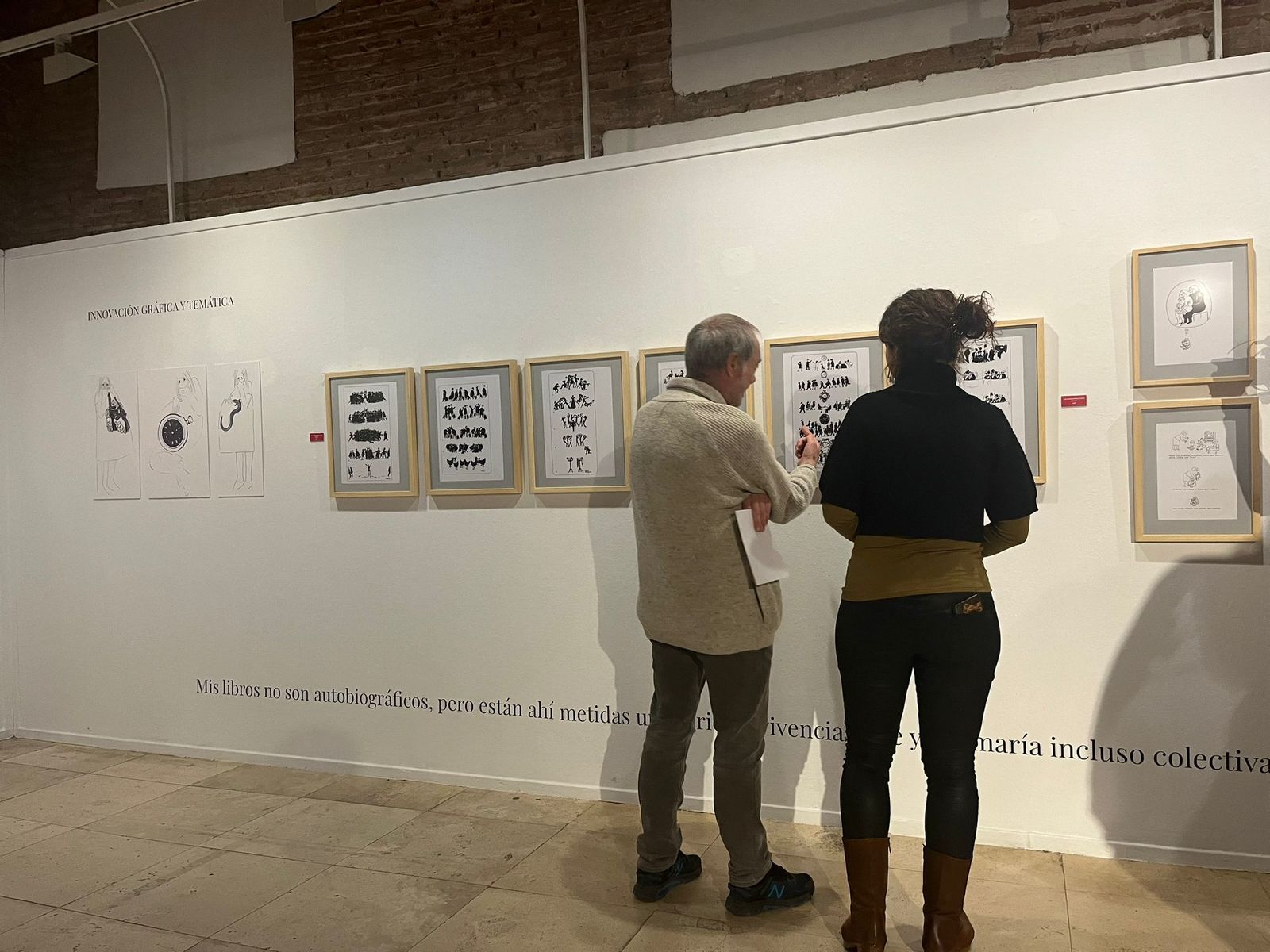 La exposición sobre la autora Nùria Pompeia, en Alcalá de Henares