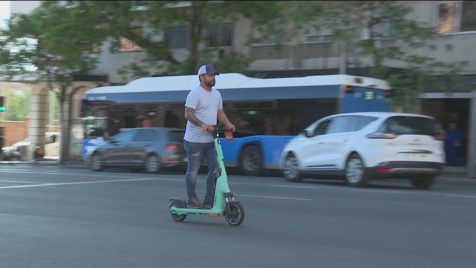 Patinetes más ordenados y seguros en Madrid