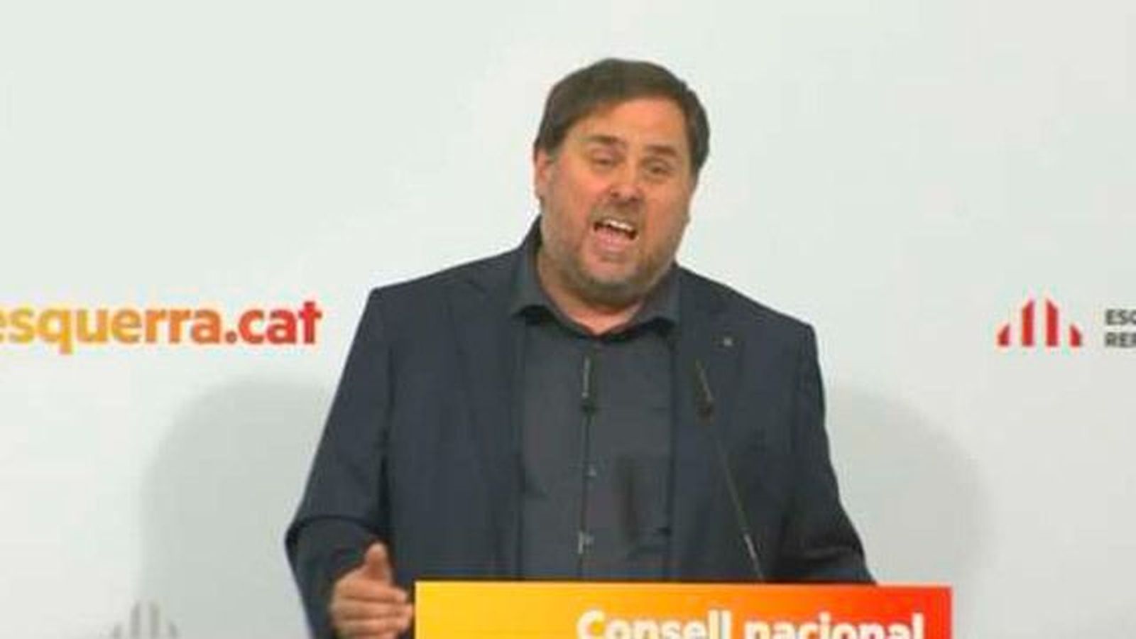 Junqueras: "Estoy en prisión porque no me escondo"