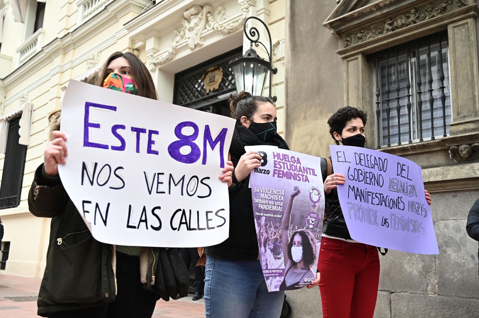 El sindicato de Estudiantes desafía la prohibición de manifestarse el 8-M: "A las 12 de la mañana estaremos en Sol"