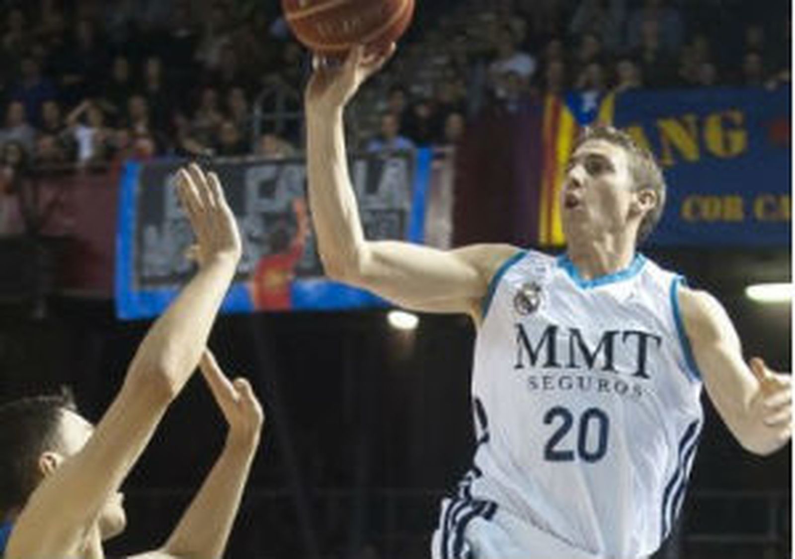 Carrol, jugador del Real Madrid de baloncesto