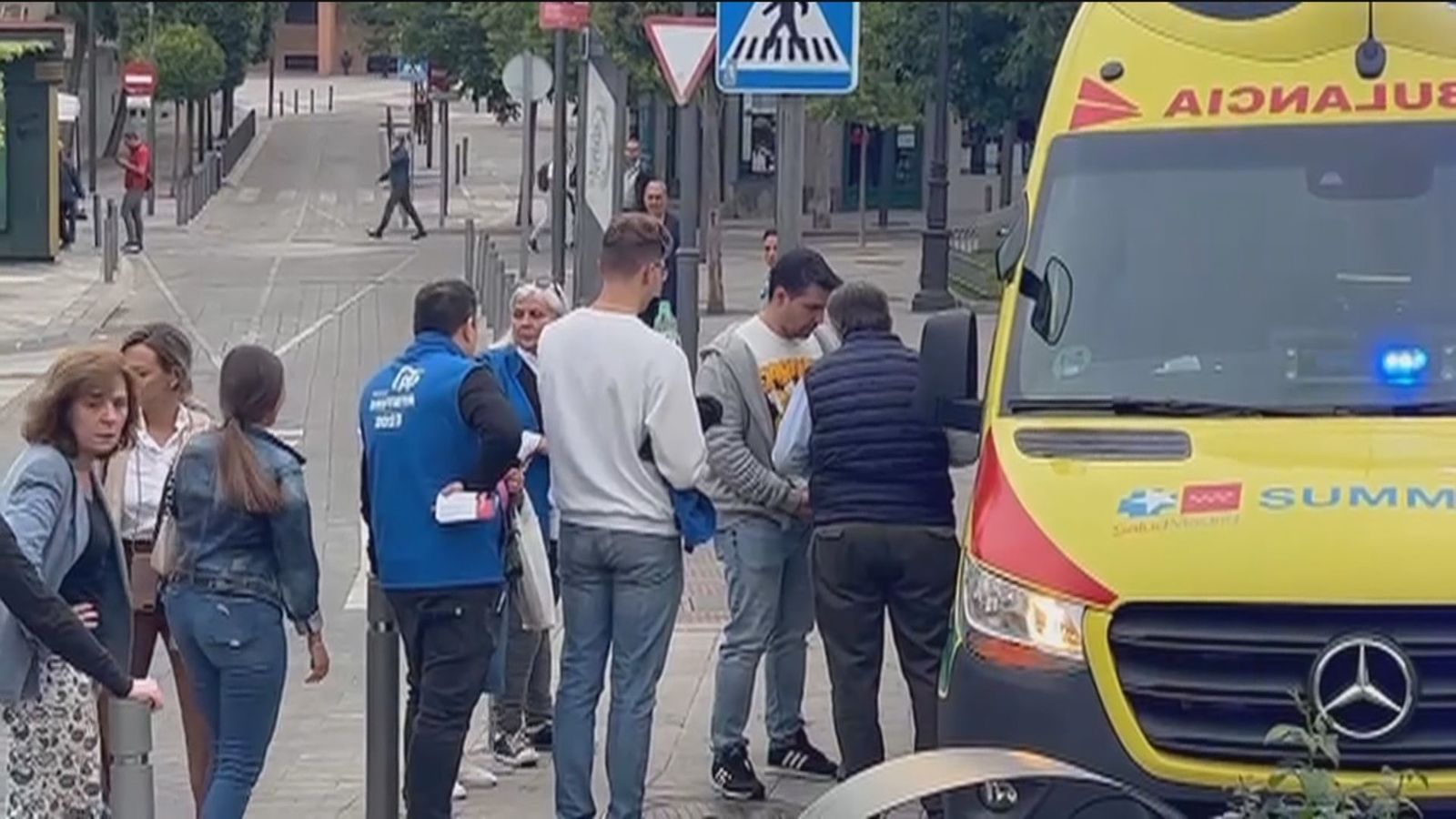 Dos desconocidos asaltan la sede del PP en Móstoles