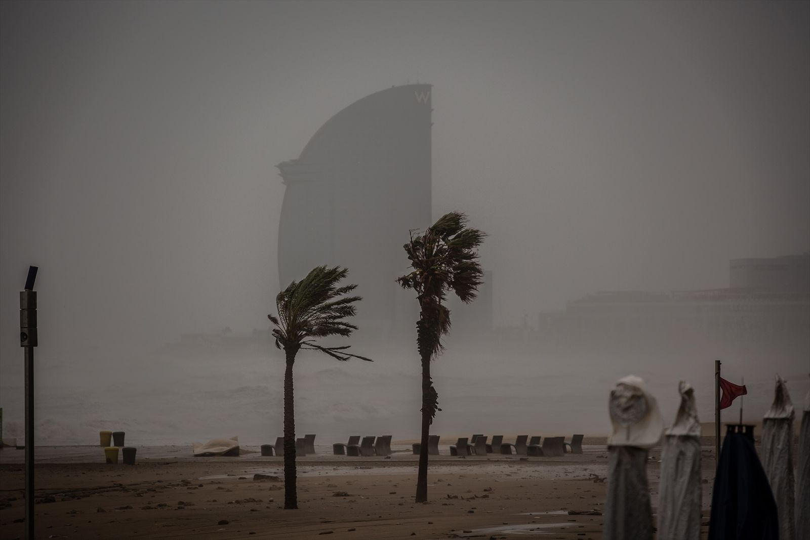 Tormentas en Barcelona